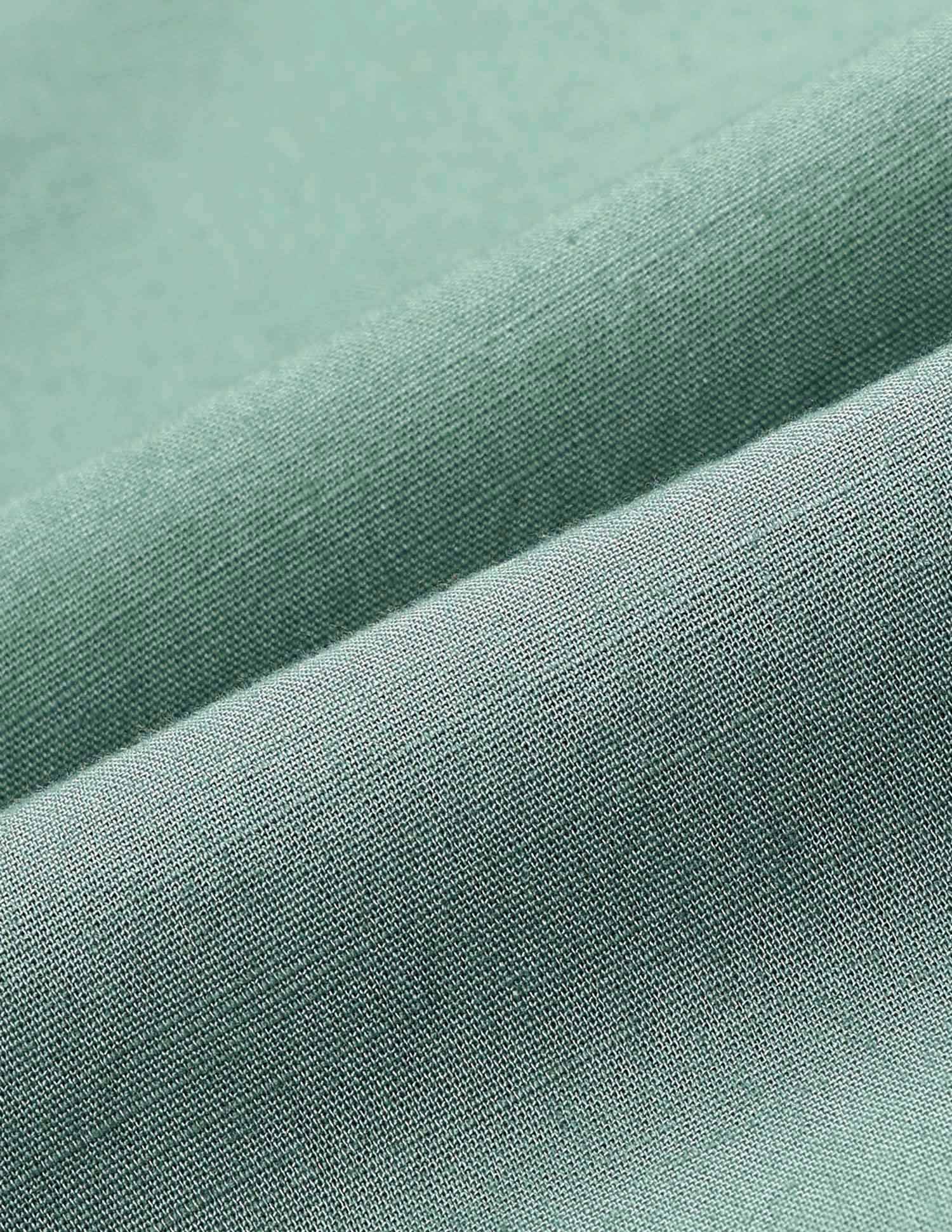 Solid Pure Cotton Shirt Light Green - U.S. Polo Assn. India | Large