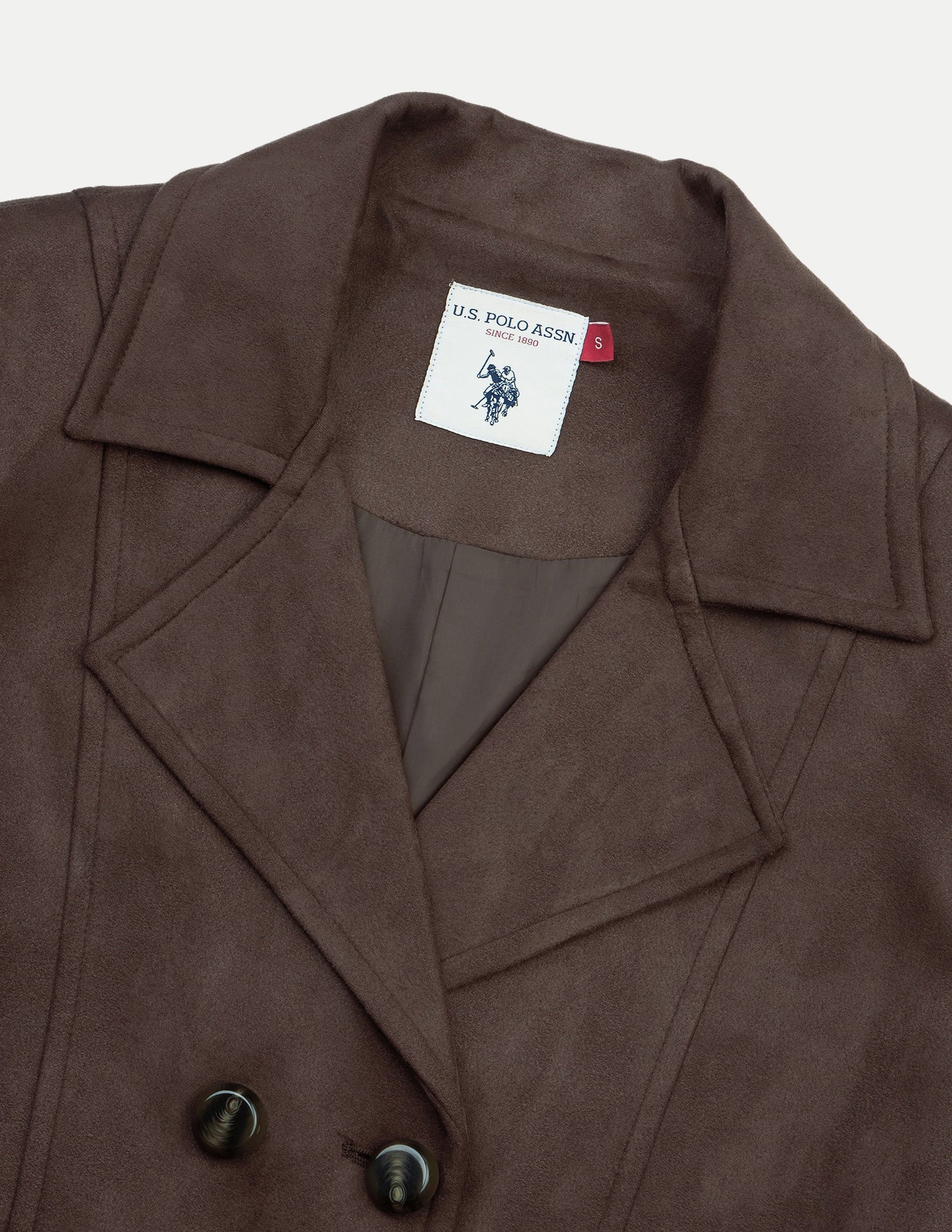 Solid Longline Jacket Brown - U.S. Polo Assn. India | Large