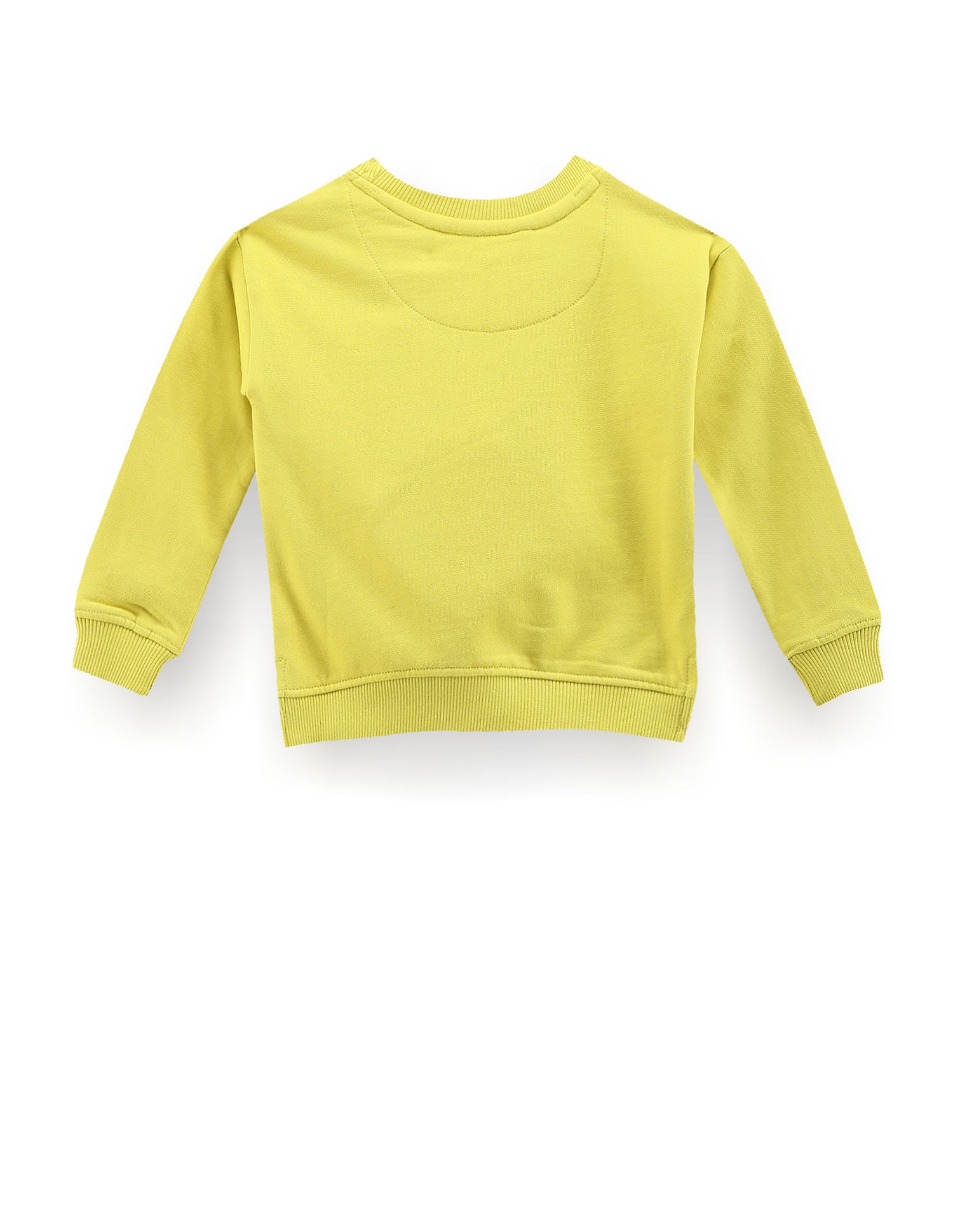 Girls Brand Print Sweatshirt Lime - U.S. POLO ASSN. | Large