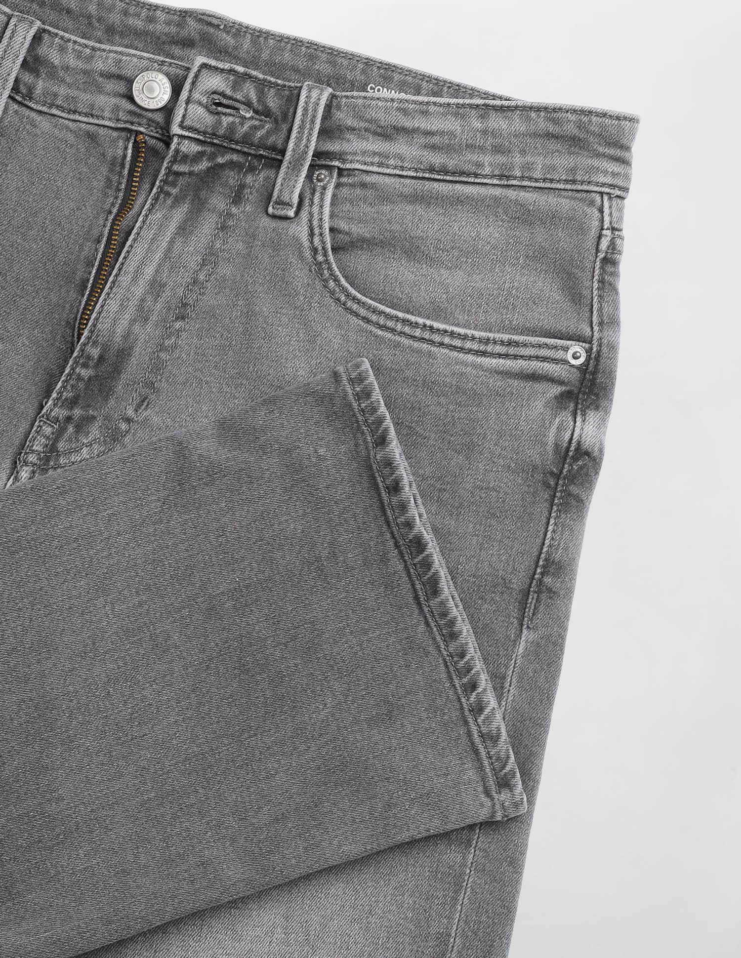 Connor Bootcut Fit Grey Jeans Grey - U.S. Polo Assn. India | Large