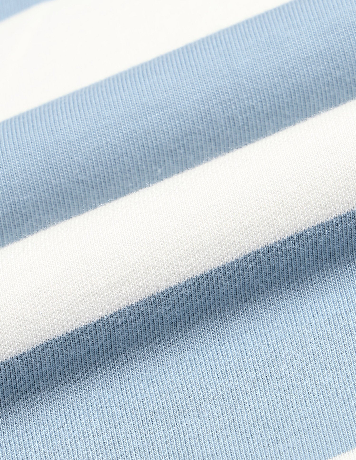 Horizontal Striped Muscle Fit Polo Shirt Blue - U.S. Polo Assn. India | Large