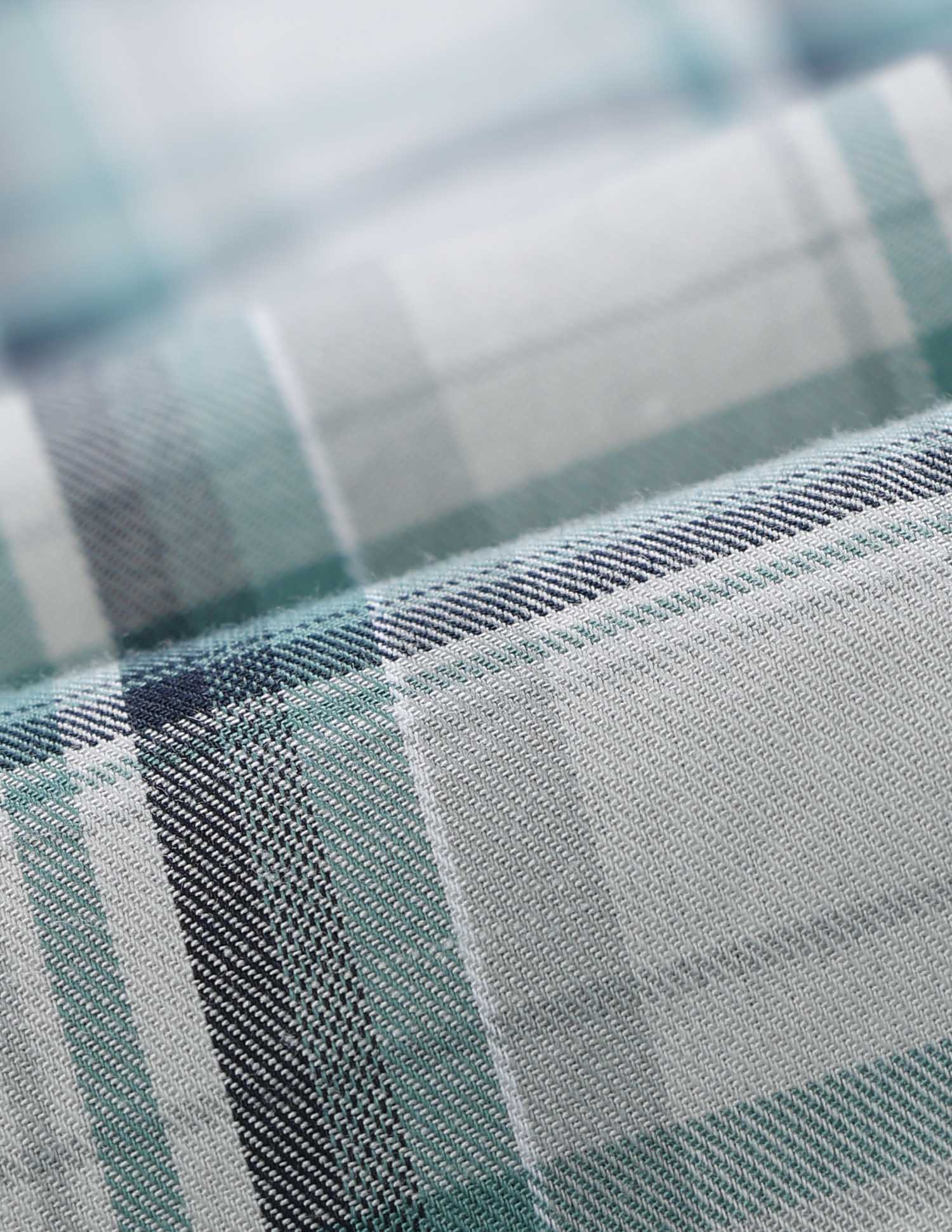 Twill Plaid Checked Shirt Green - U.S. POLO ASSN. | Large