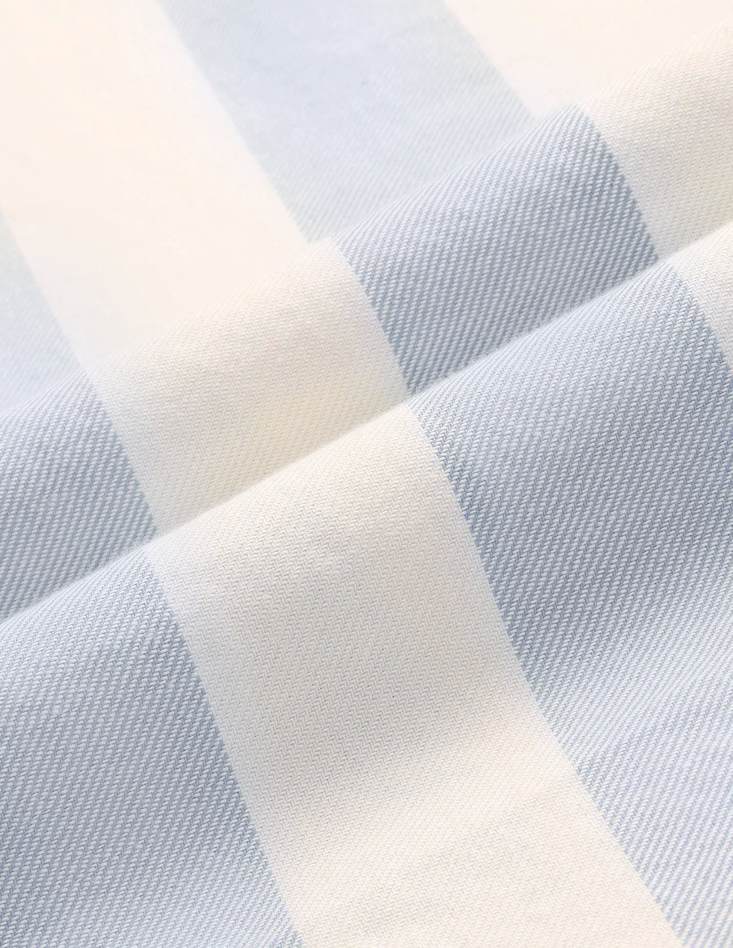 Vertical Striped Pure Cotton Shirt Blue - U.S. POLO ASSN. | Large