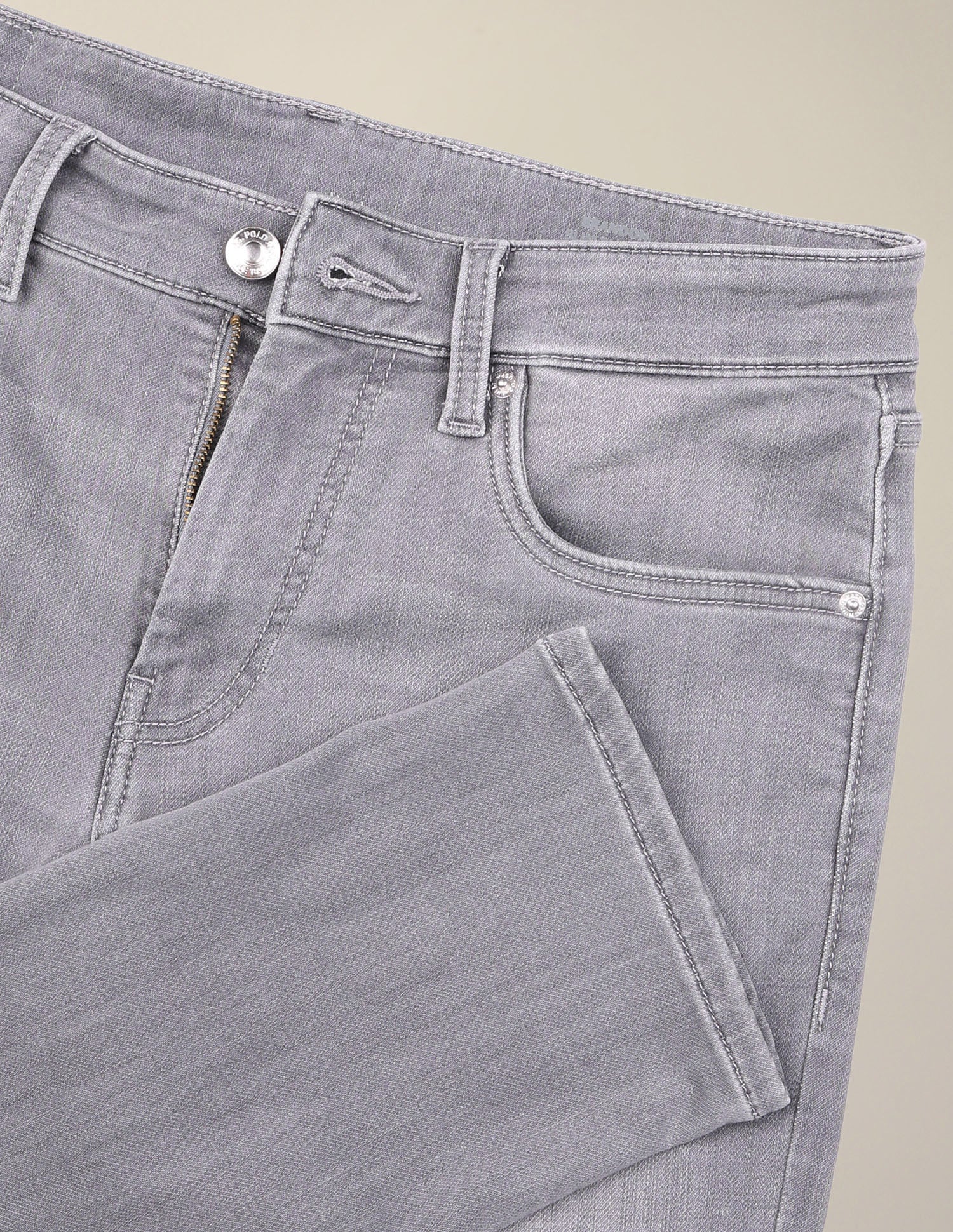 Brandon Slim-Tapered Fit Grey Jeans Grey - U.S. Polo Assn. India | Large