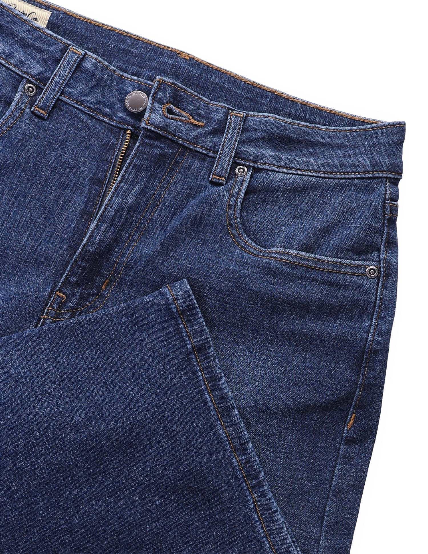 High Rise Wide Leg Fit Jeans Dark Blue - U.S. Polo Assn. India | Large