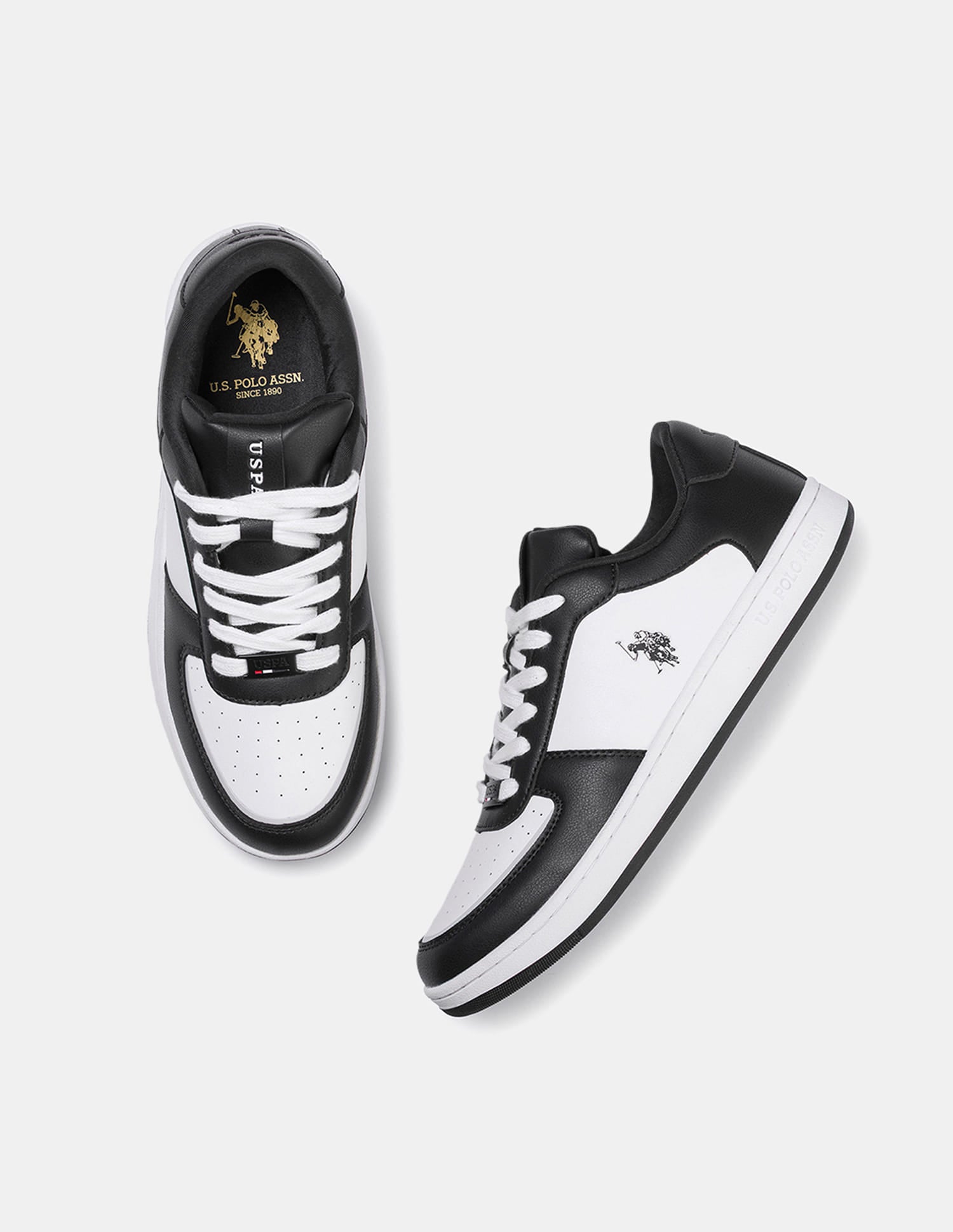 Rein 2.0 Black Sneakers Shoes Black - U.S. Polo Assn. India | Large