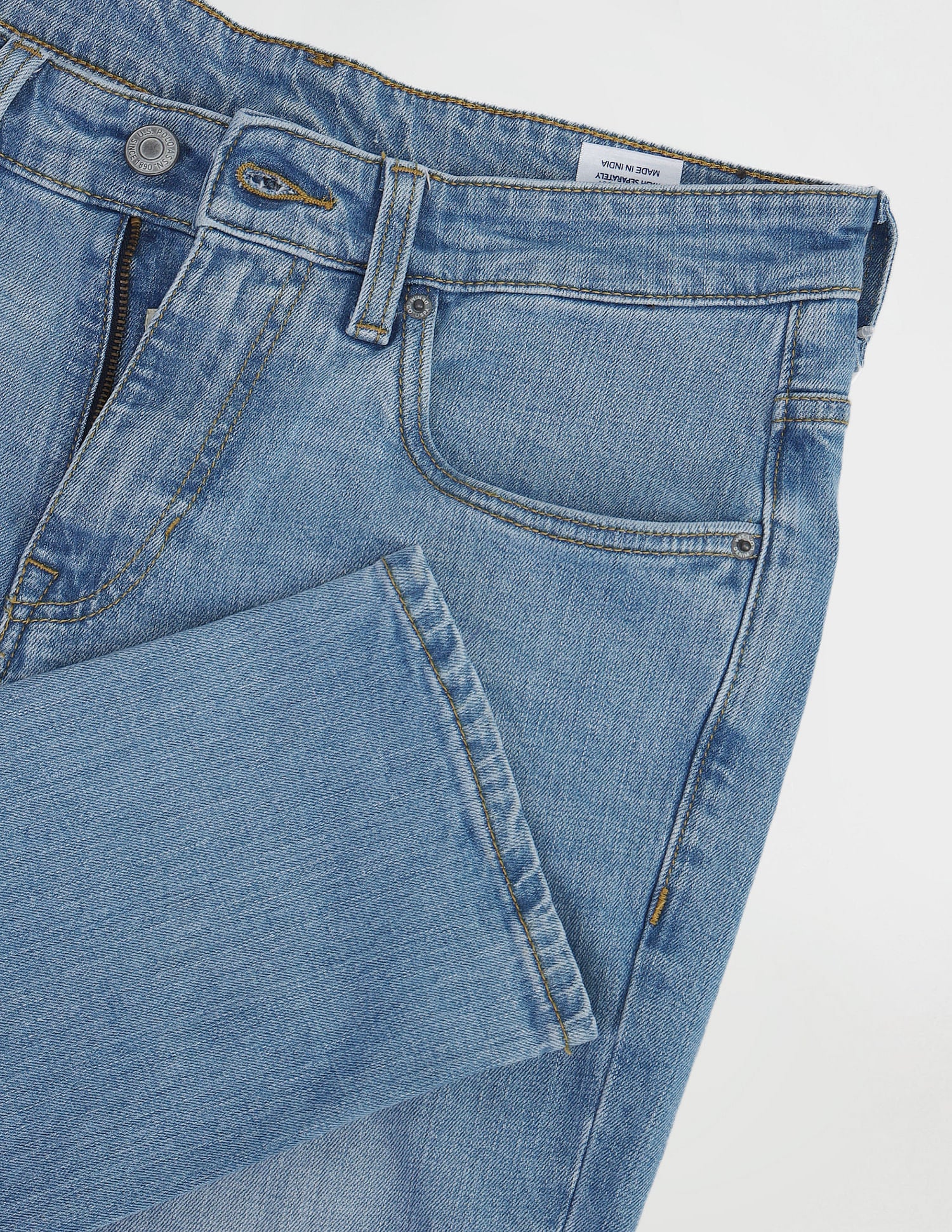 Brandon Slim Tapered Blue Jeans Blue - U.S. Polo Assn. India | Large