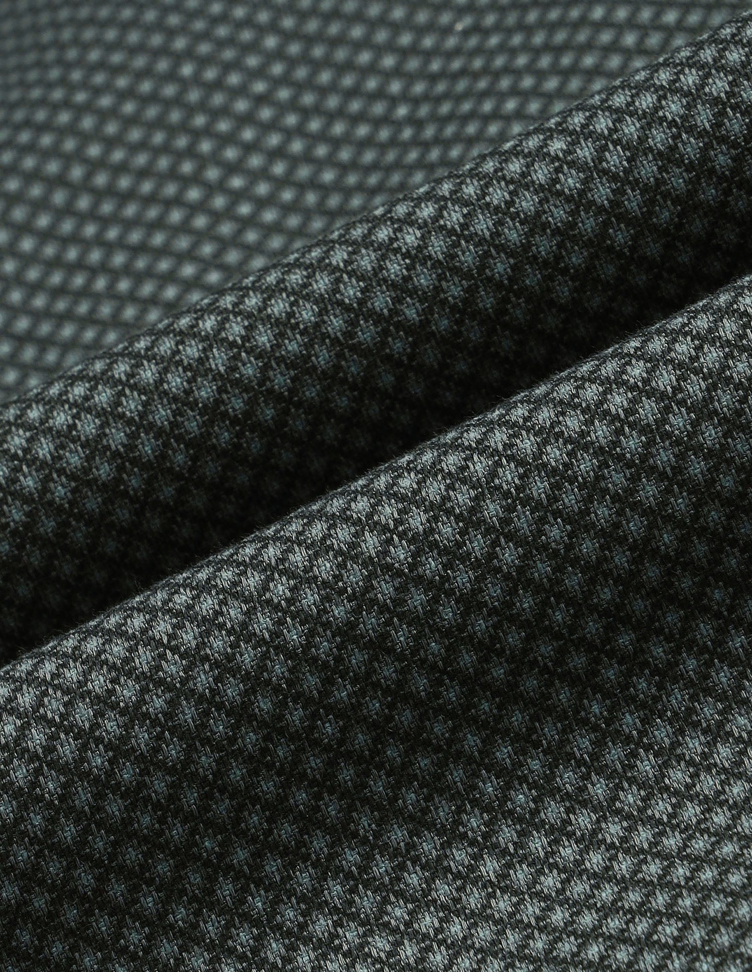 Regular Fit Self Design Geometric Shirt Olive - U.S. Polo Assn. India | Large