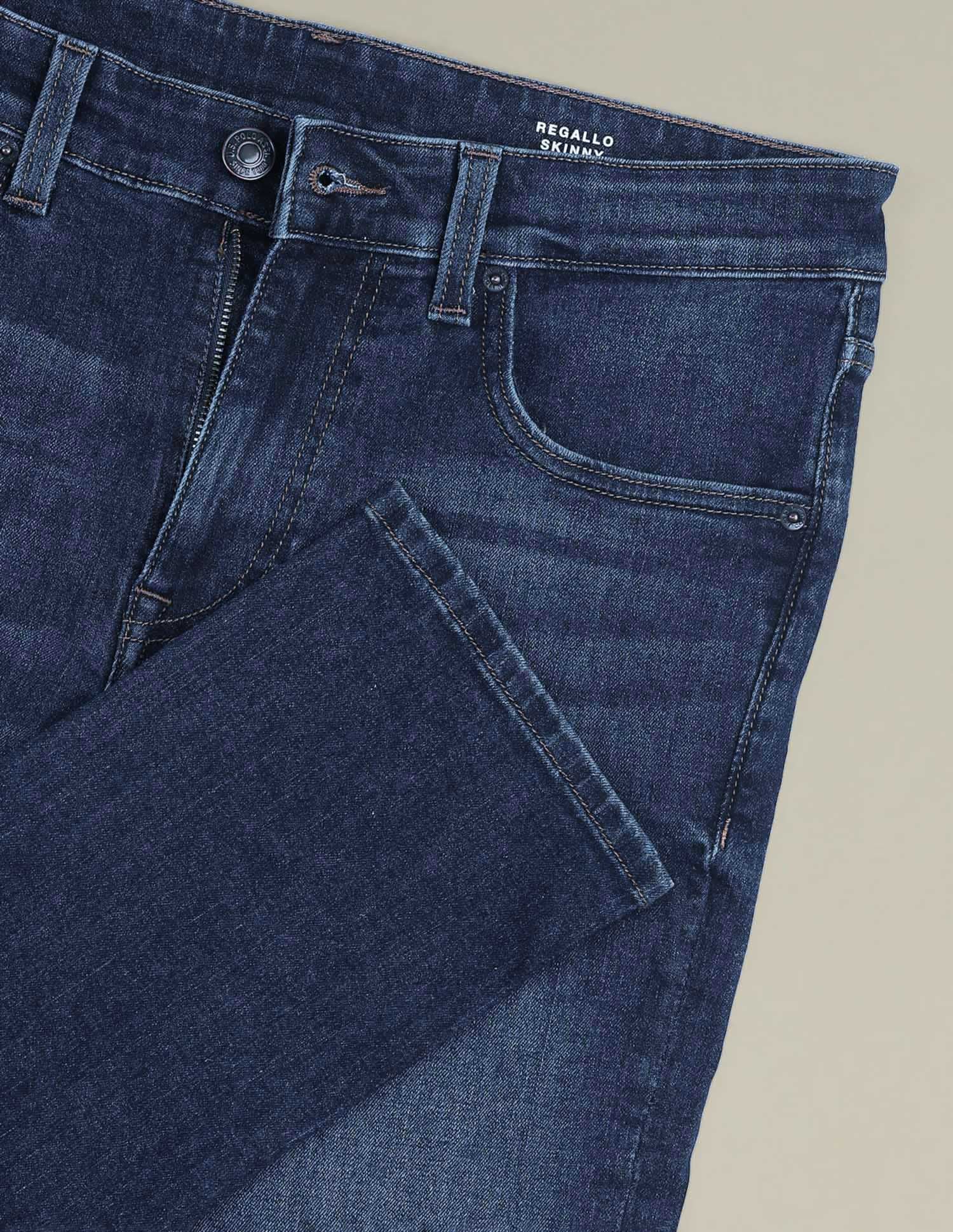 Mid Rise Regallo Skinny Fit Jeans Blue - U.S. POLO ASSN. | Large