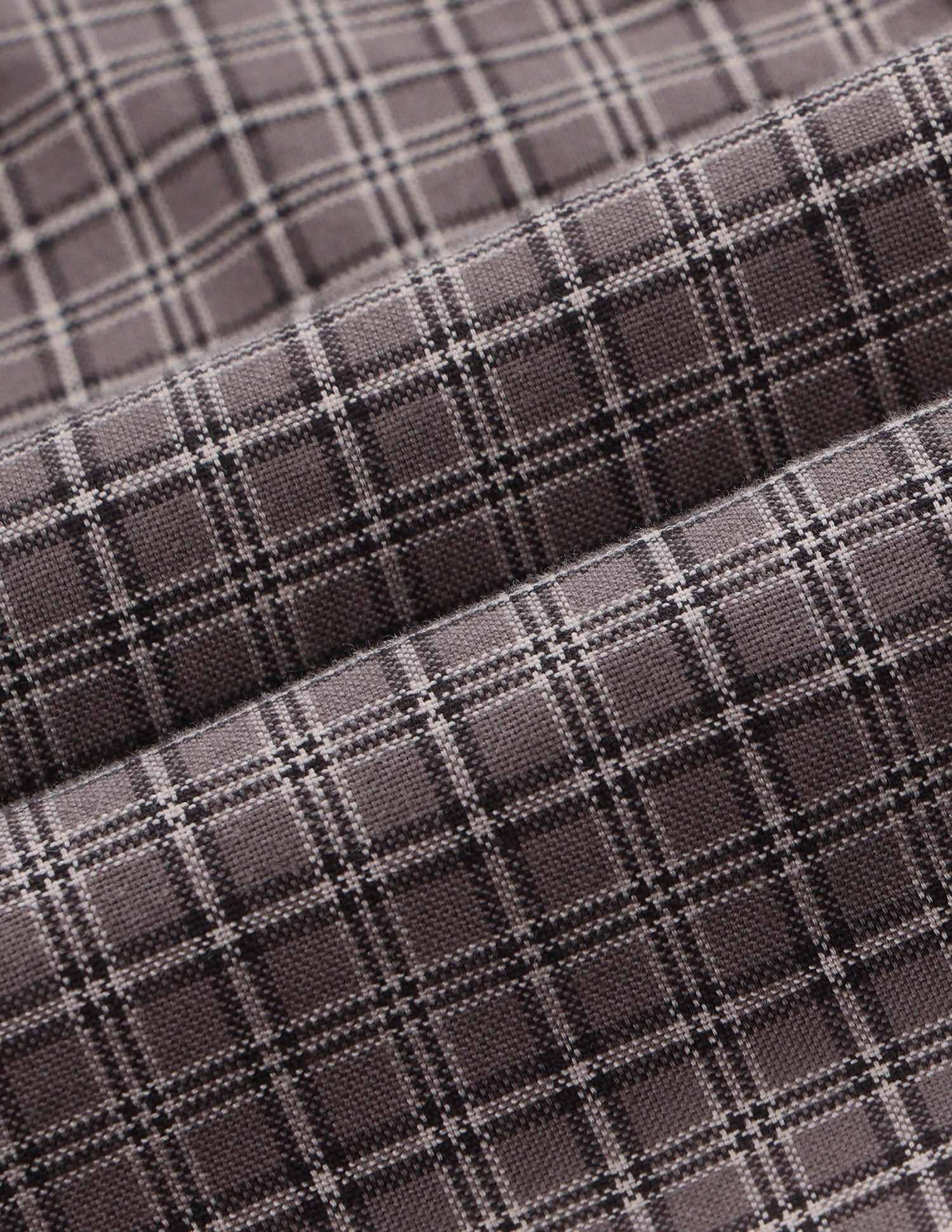 Oxford Grid Tattersall Checked Shirt Brown - U.S. Polo Assn. India | Large