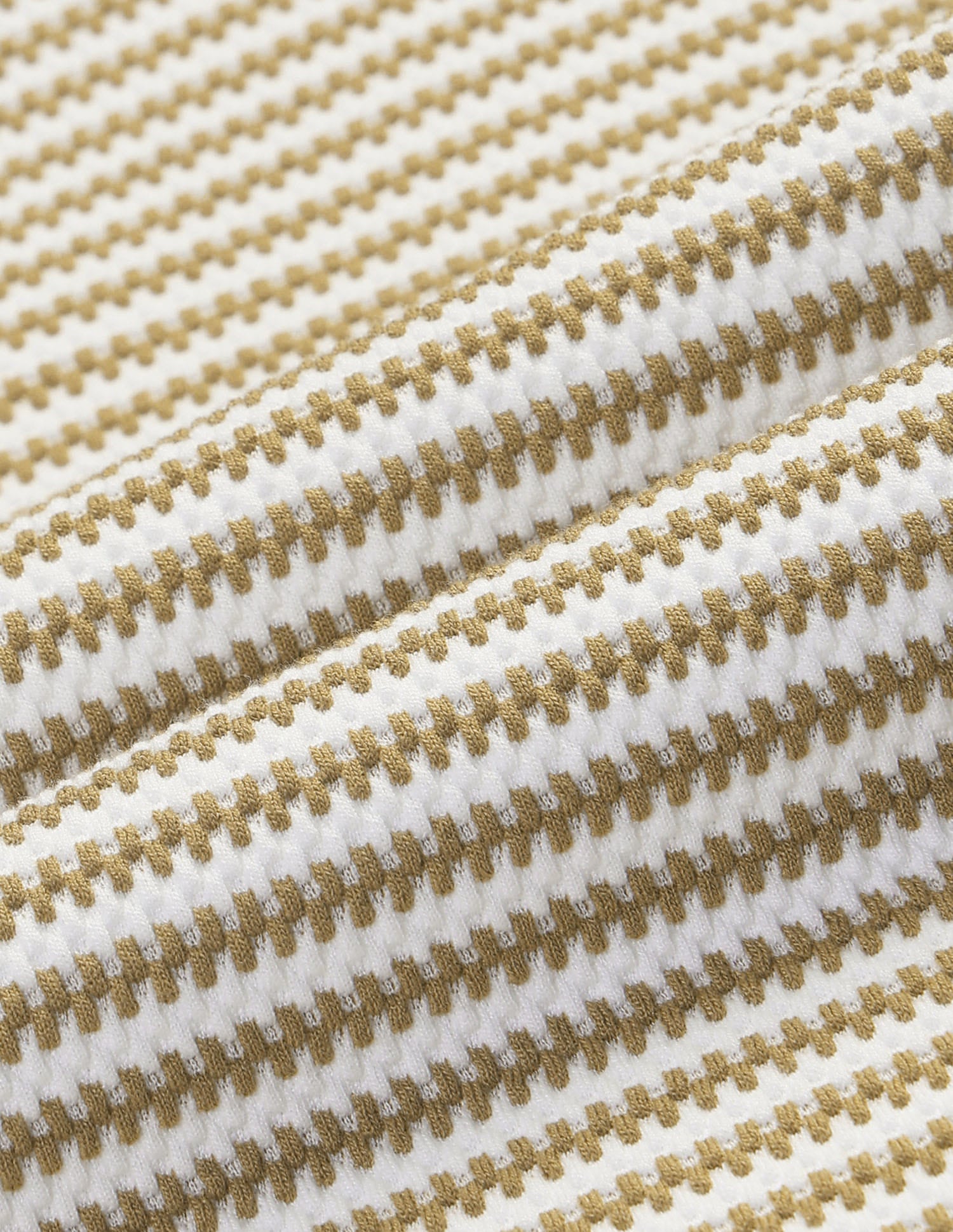 Textured Stripes Polo Shirt Olive - U.S. Polo Assn. India | Large