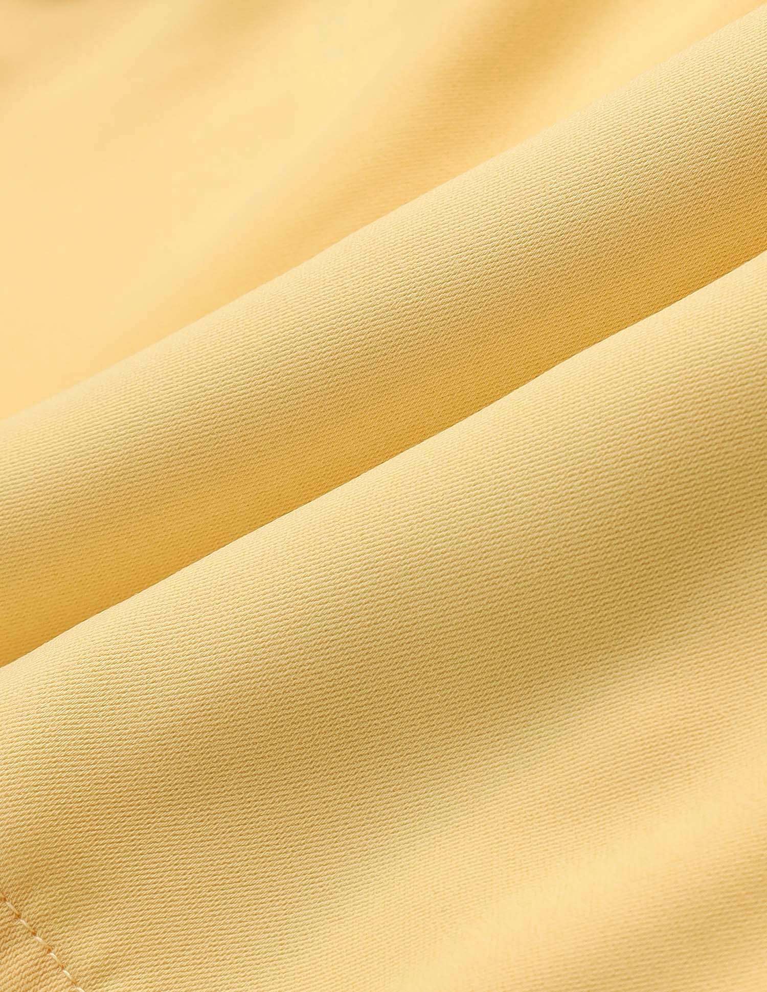 Girls Solid Shirt Dress Yellow - U.S. POLO ASSN. | Large