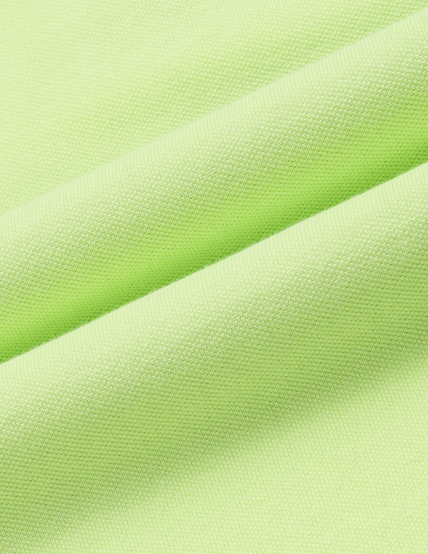 Ribbed Collar Pique Polo Shirt Green - U.S. POLO ASSN. | Large