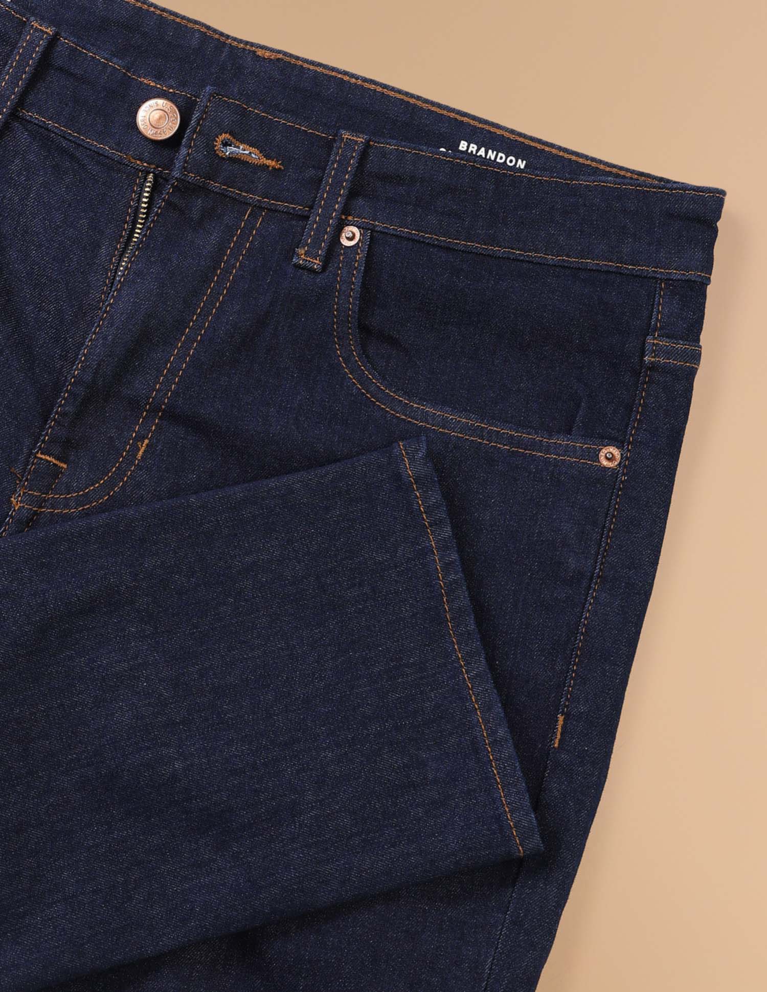 Brandon Slim Tapered Fit Blue Jeans Blue - U.S. POLO ASSN. | Large