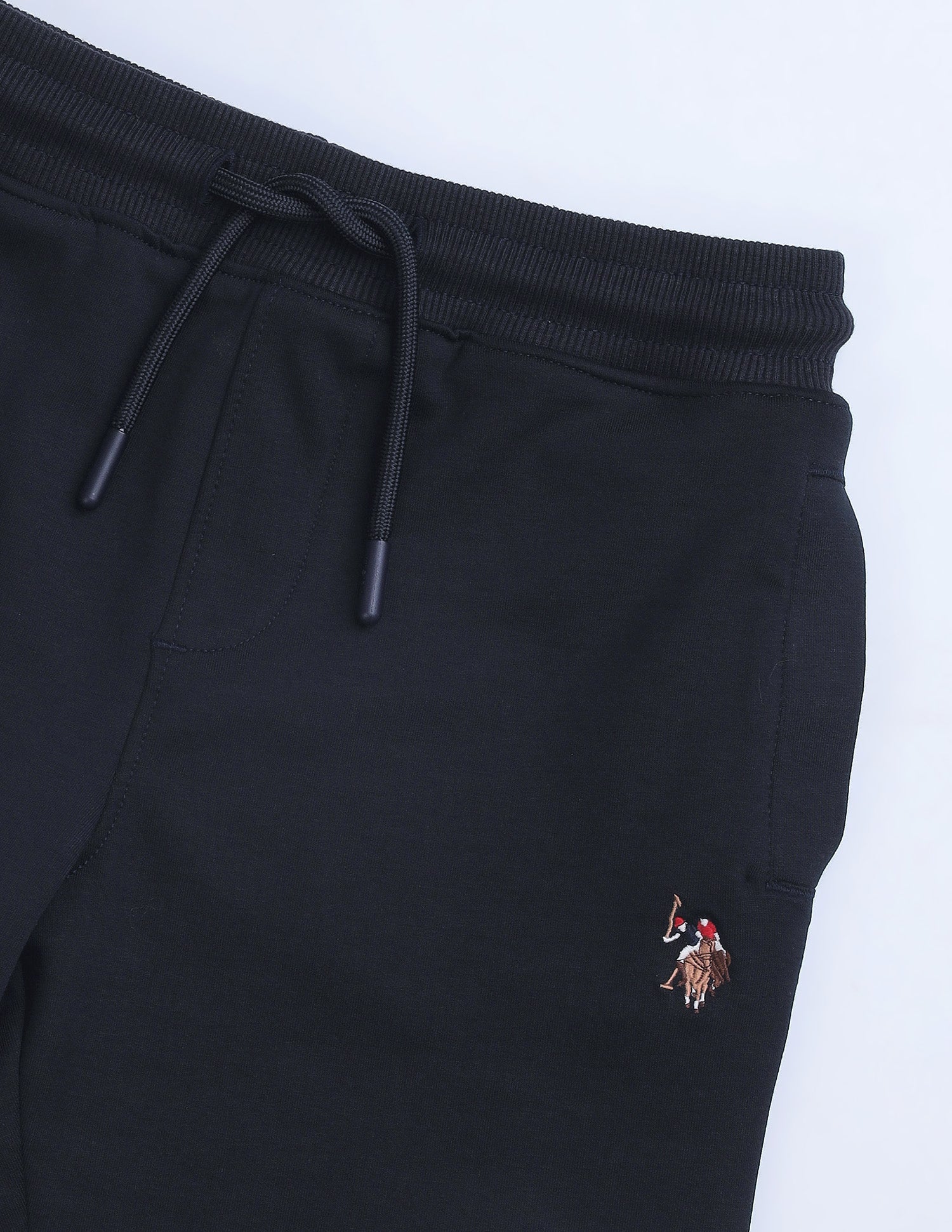 Solid Mid Rise Shorts Navy - U.S. Polo Assn. India | Large