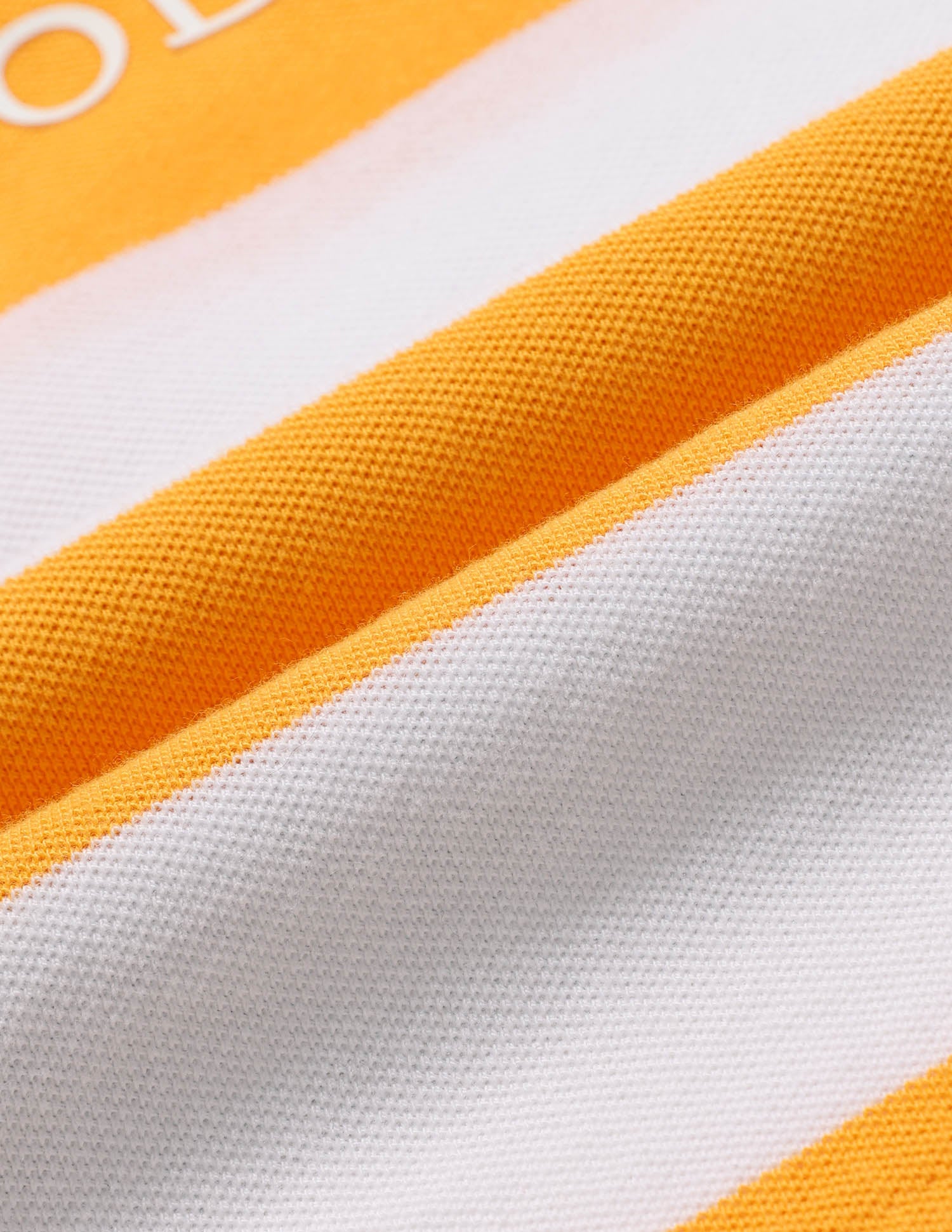 Boys Horizontal Striped Regular Fit Polo Shirt Orange - U.S. POLO ASSN. | Large