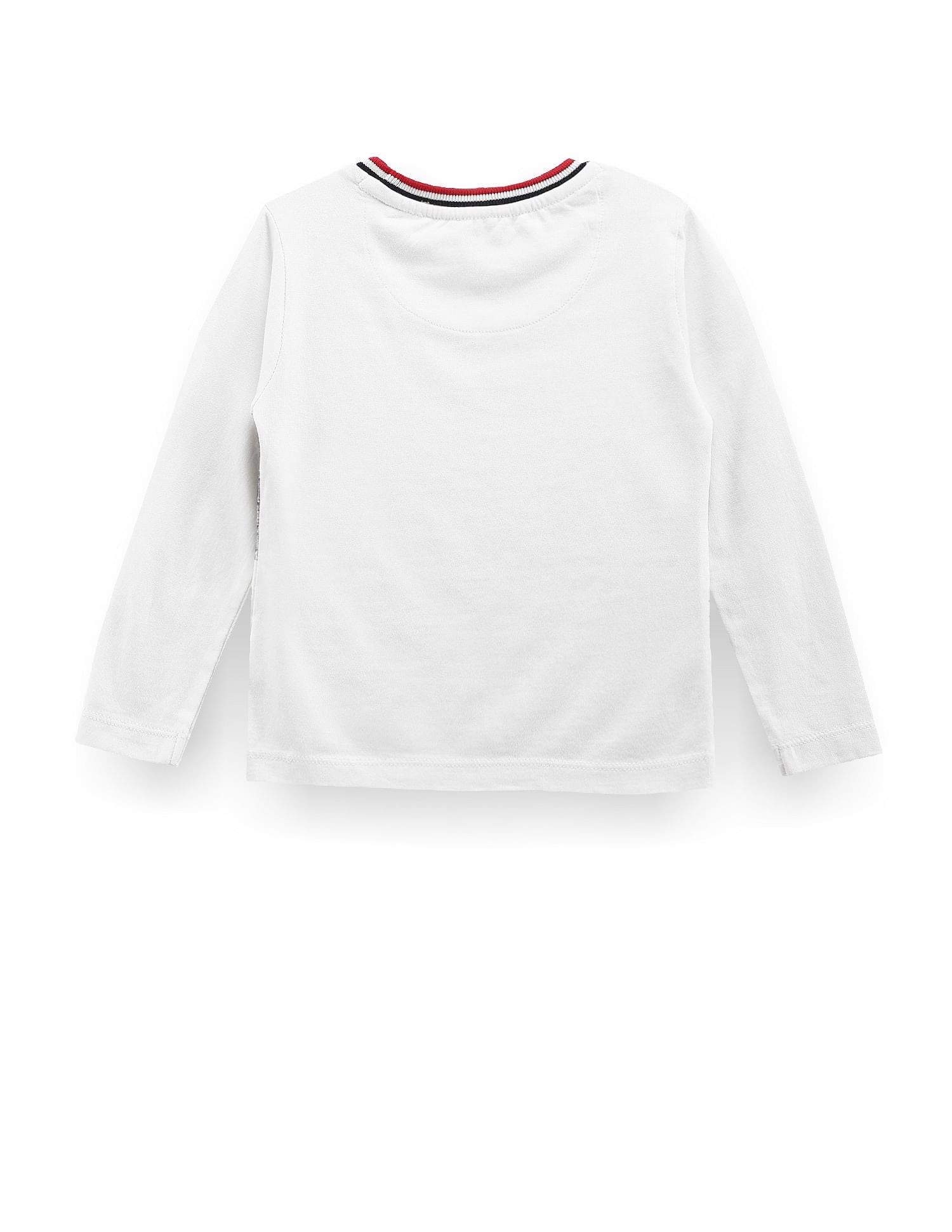 Boys Cotton Graphic Print T-Shirt White - U.S. POLO ASSN. | Large