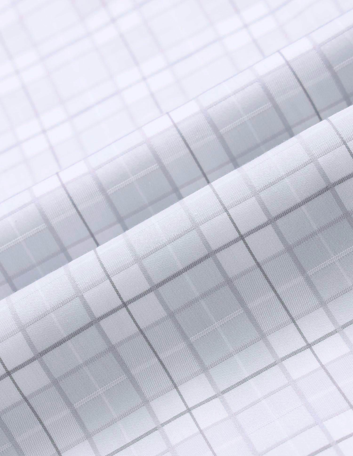 Graph Checked Tailored Fit Shirt Grey - U.S. POLO ASSN. | Large