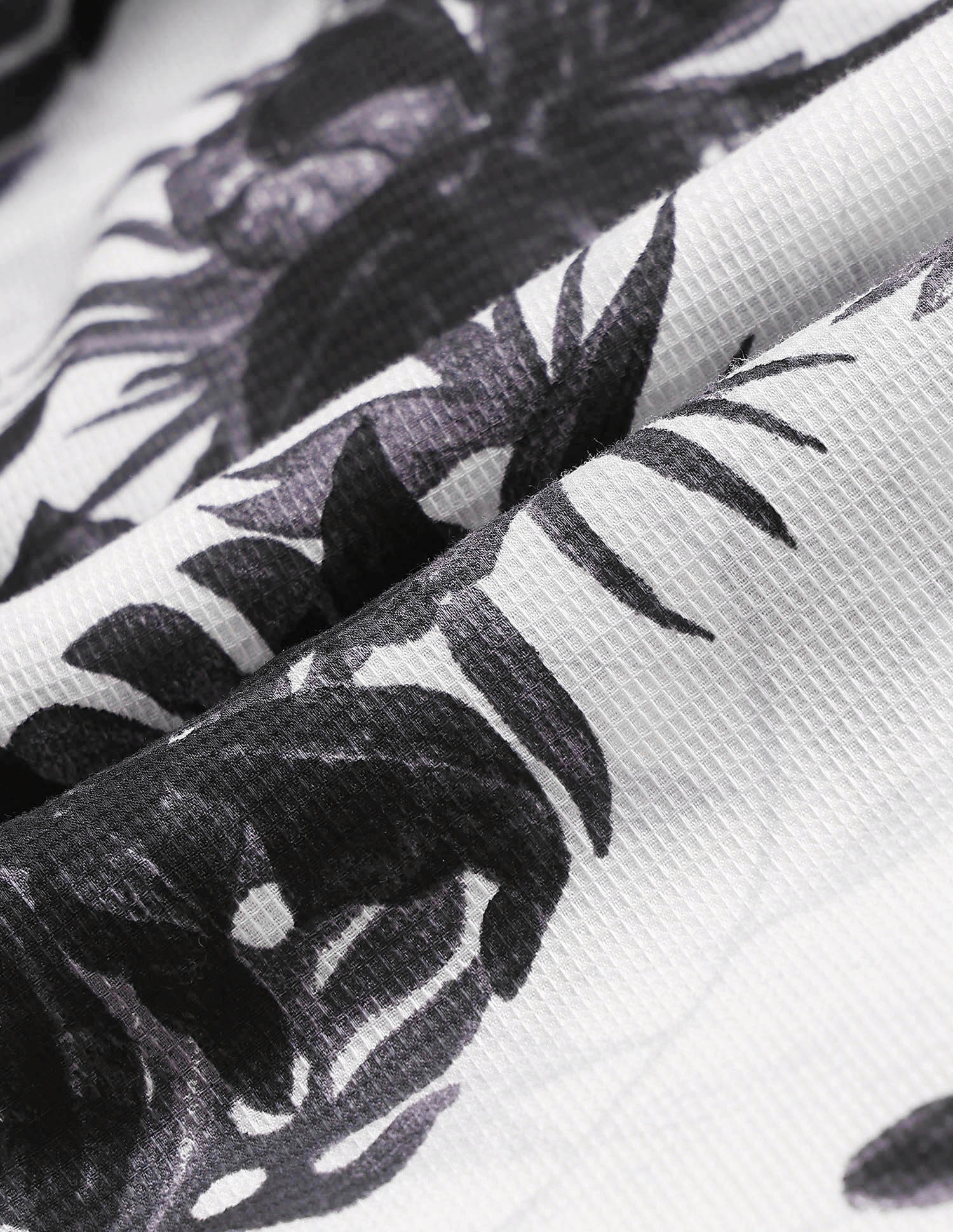 Slim Fit Floral Printed Shirt White - U.S. POLO ASSN. | Large