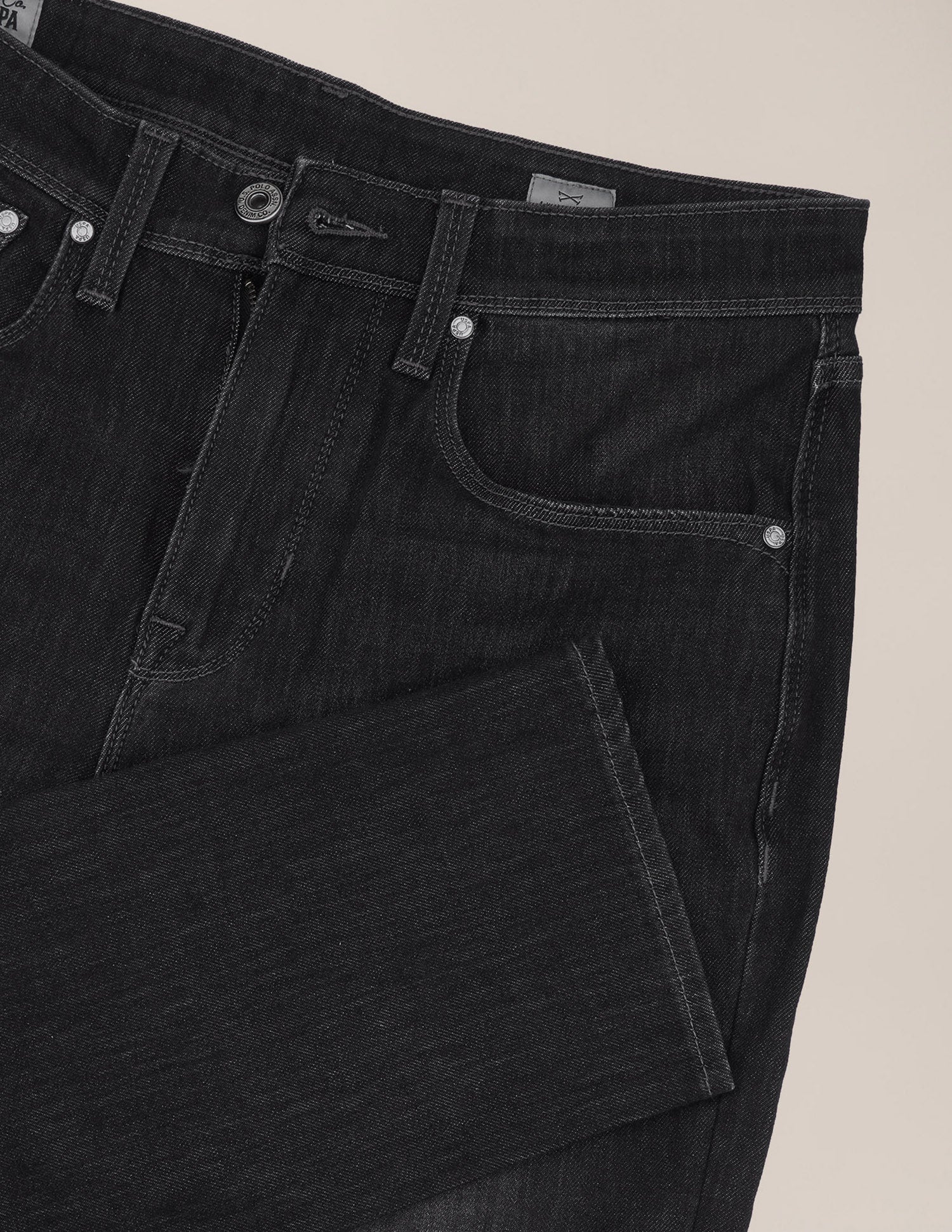Cole Comfort Cropped Fit Black Jeans Black - U.S. Polo Assn. India | Large
