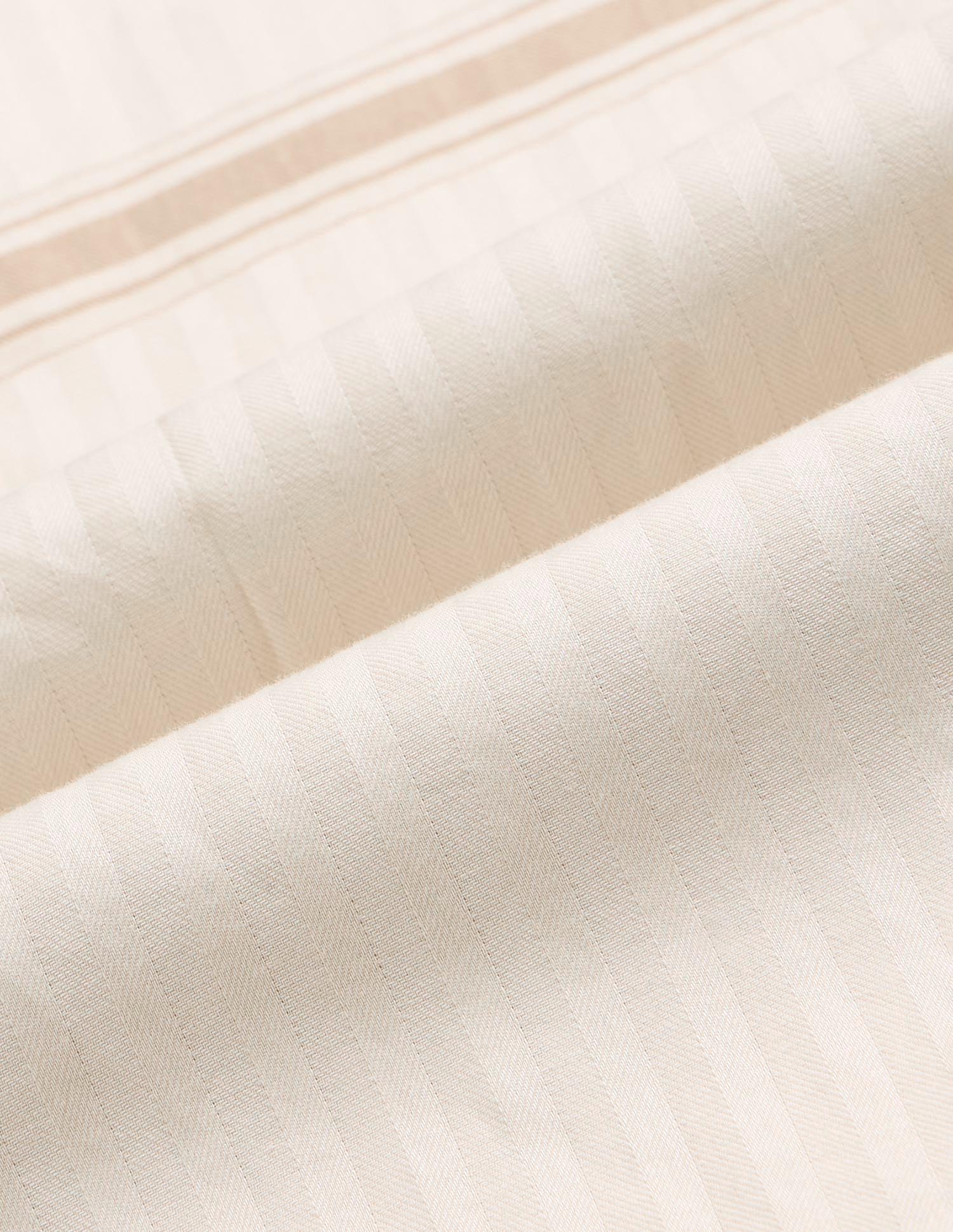 Tailored Fit Vertical Striped Shirt Beige - U.S. POLO ASSN. | Large