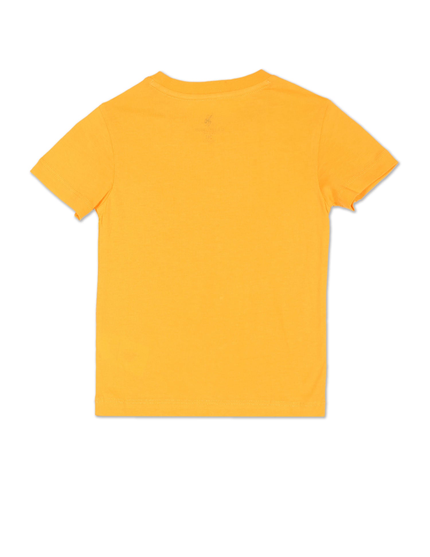 Boys Mustard Crew Neck Graphic Print T-Shirt Mustard - U.S. POLO ASSN. | Large