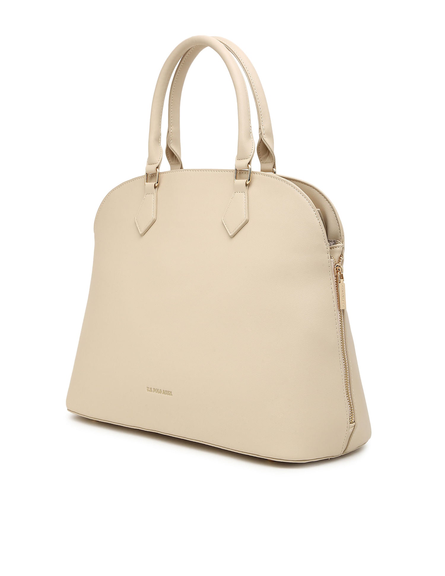 Women Alara Satchel Bag Beige - U.S. POLO ASSN. | Large