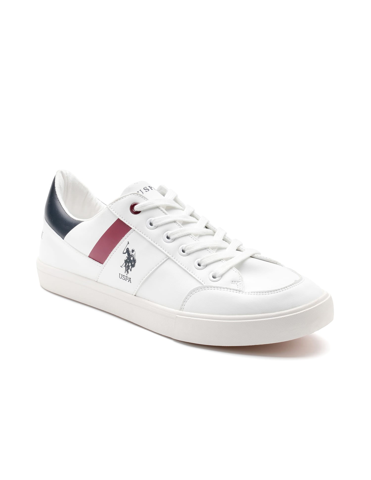 Men Narlin 2.0 Colourblocked Sneakers White - U.S. Polo Assn. India | Large
