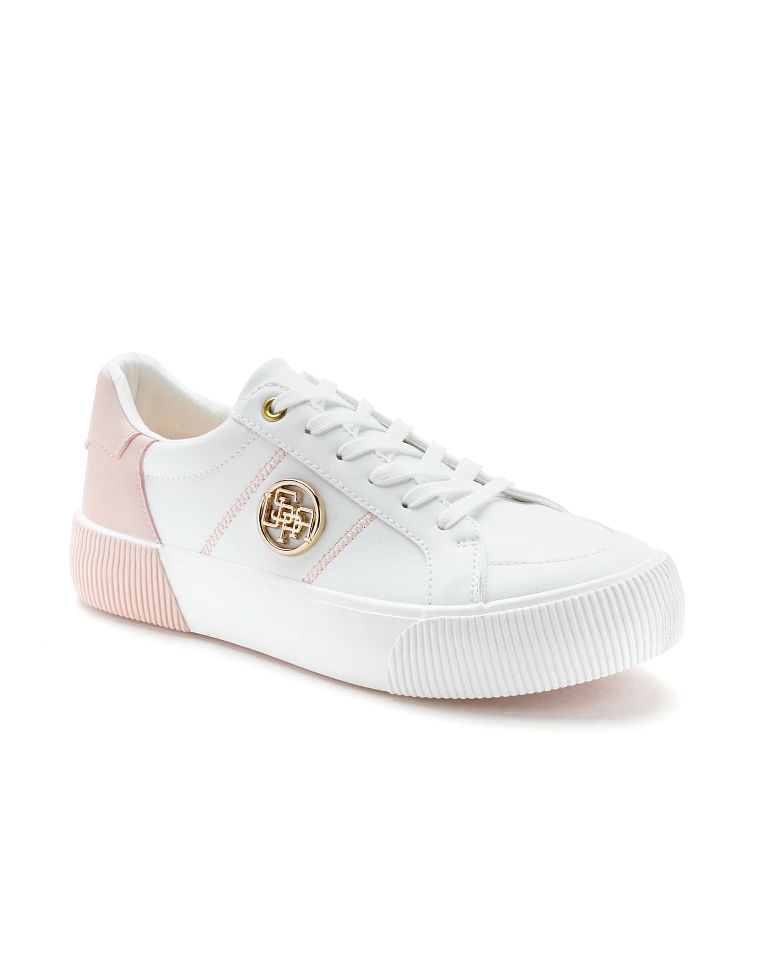 U.S. Polo Assn. Women Katy 3.0 Colourblock Sneakers with Textured Sole Light Pink - U.S. POLO ASSN. | Large