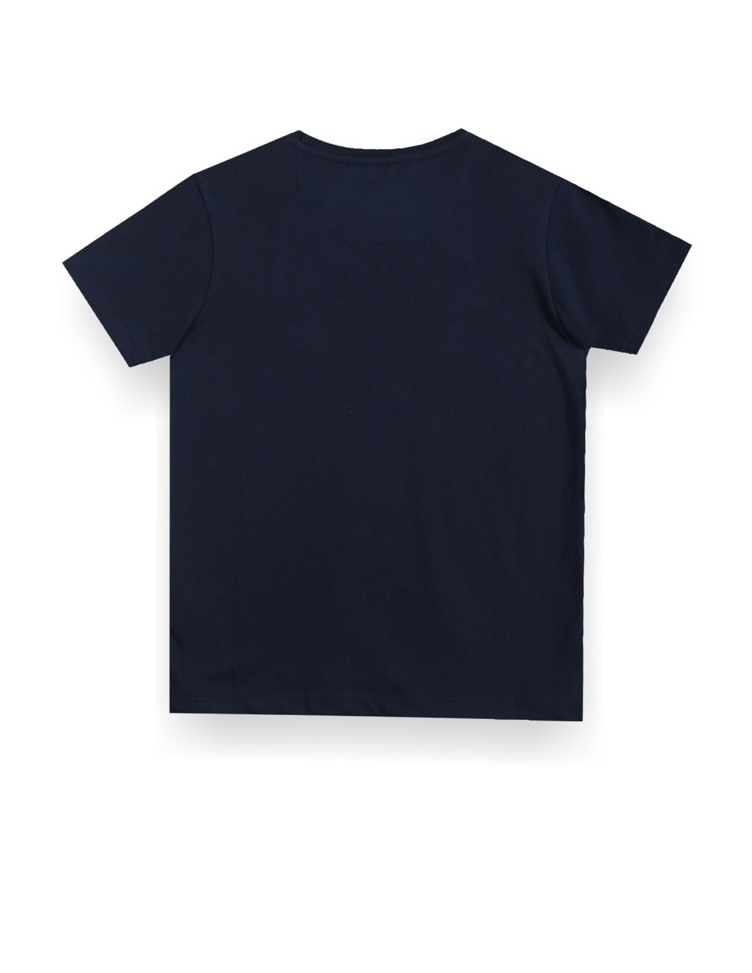 Boys Crew Neck Brand Print T-Shirt Navy - U.S. POLO ASSN. | Large