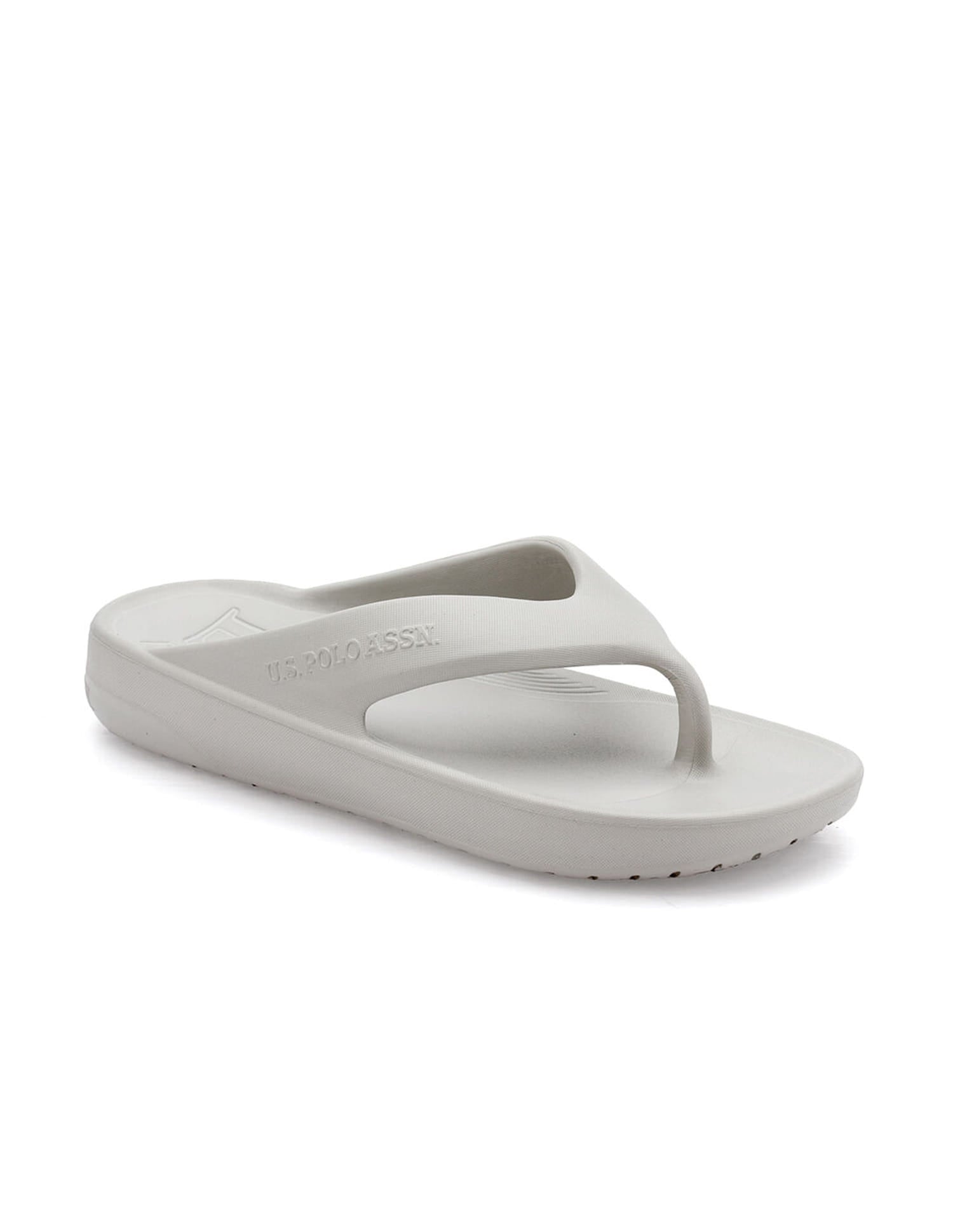 Men Axel Beige Foam Walk Flip Flop Beige - U.S. Polo Assn. India | Large