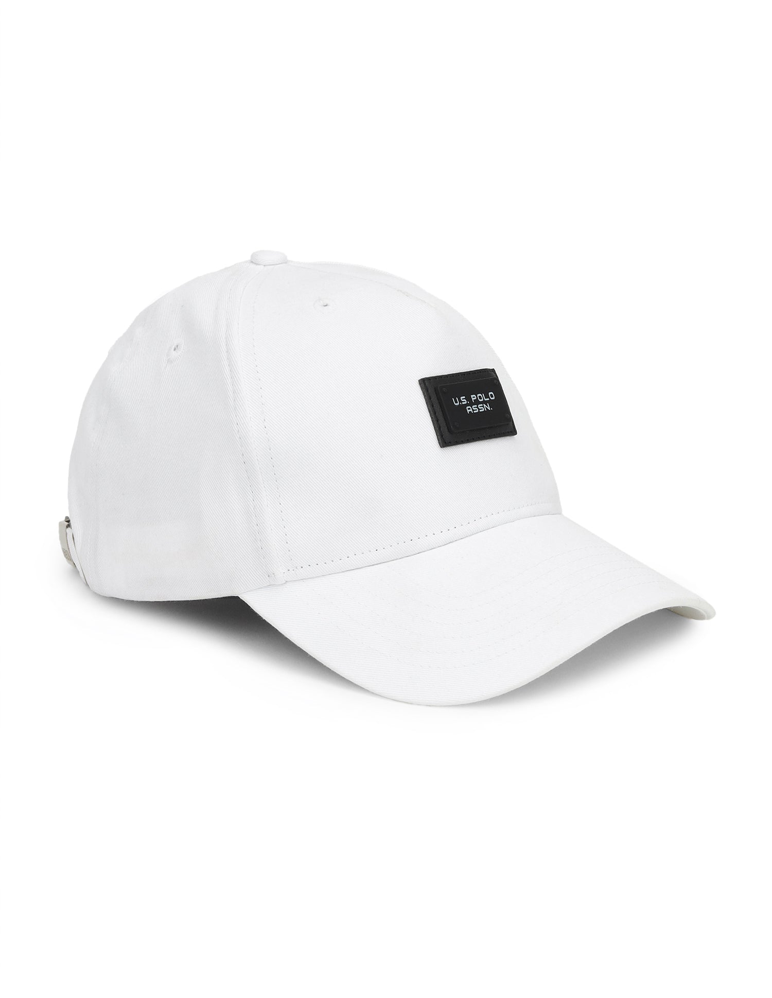 Brand Embossed Twill Cap White - U.S. Polo Assn. India | Large