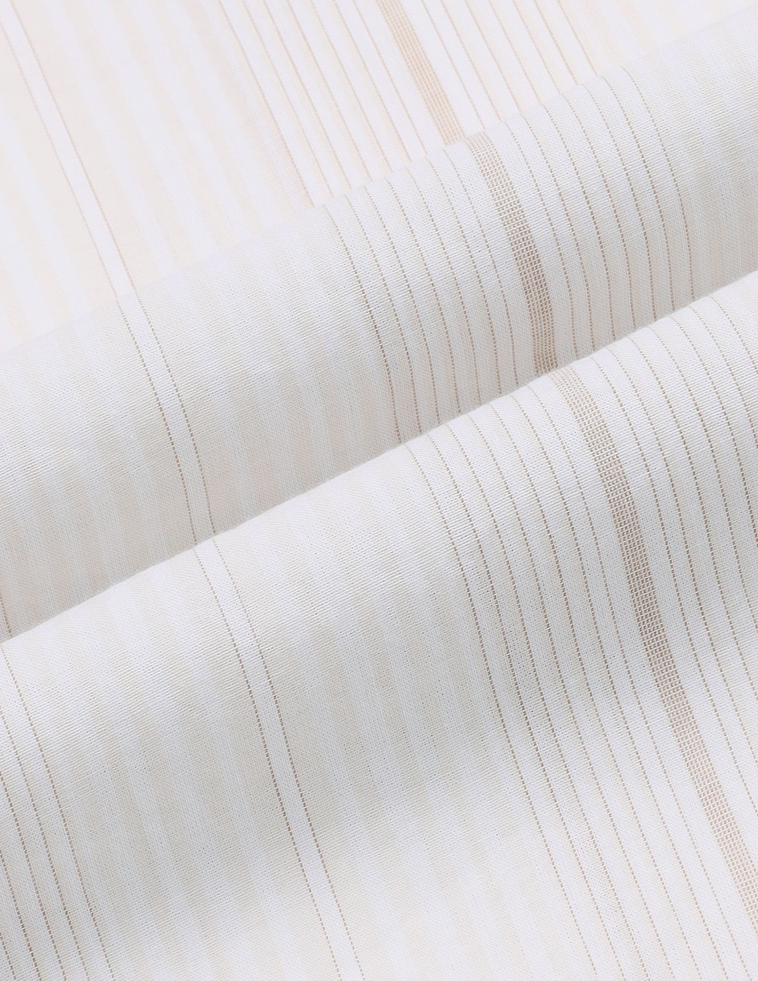 Vertical Striped Regular Fit Shirt Beige - U.S. Polo Assn. India | Large