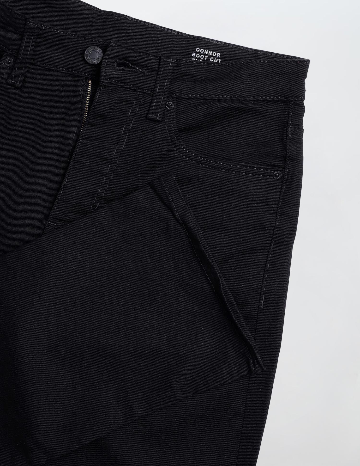 Connor Boot Cut Black Jeans Black - U.S. POLO ASSN. | Large