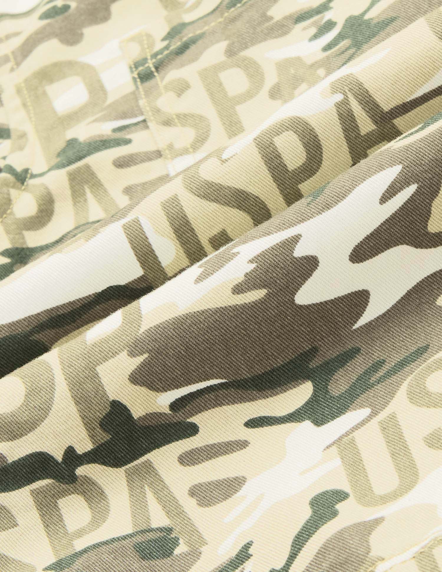 Boys Camouflage Printed Twill Shirt Olive - U.S. POLO ASSN. | Large