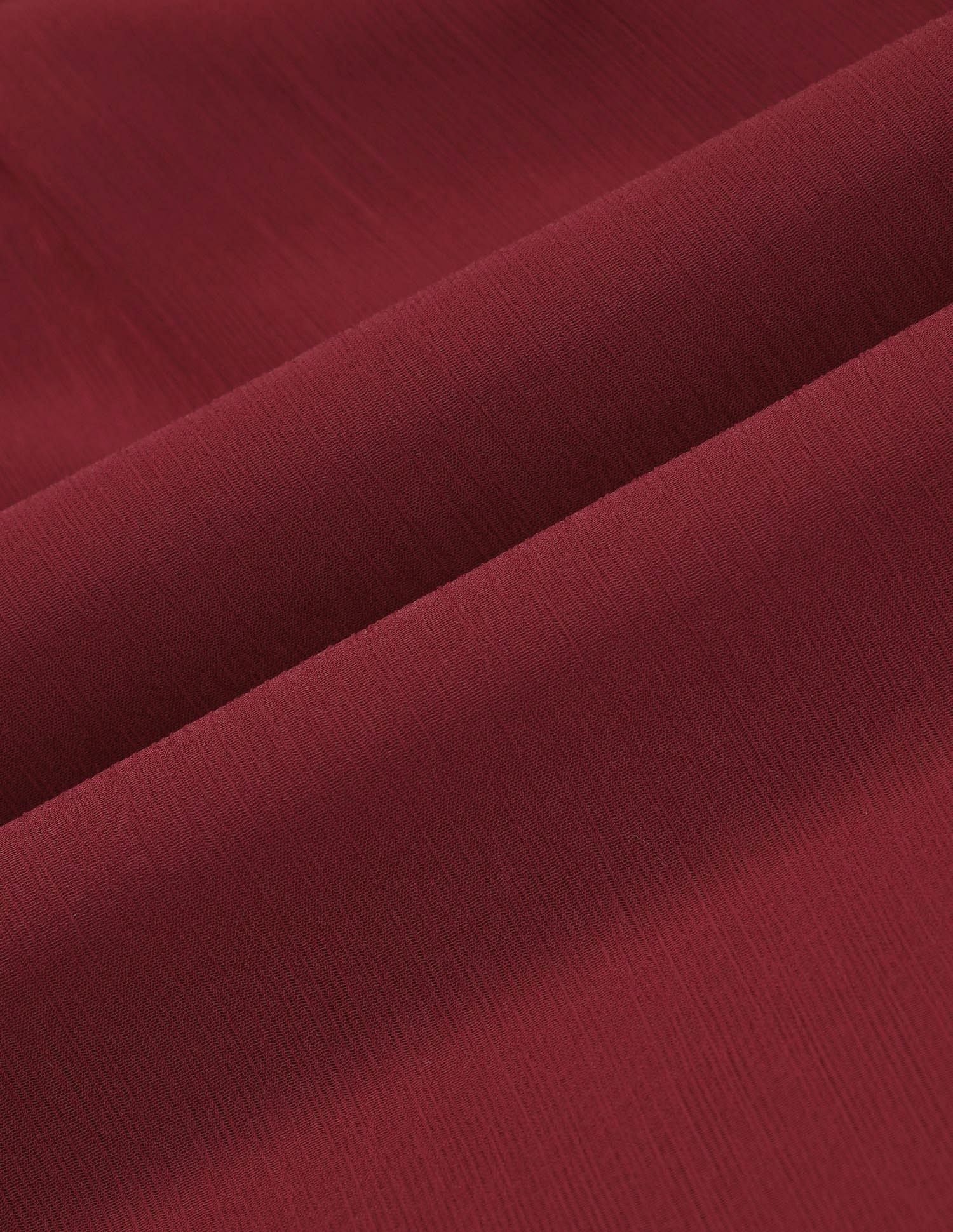 Lace Detailed Top Red - U.S. POLO ASSN. | Large