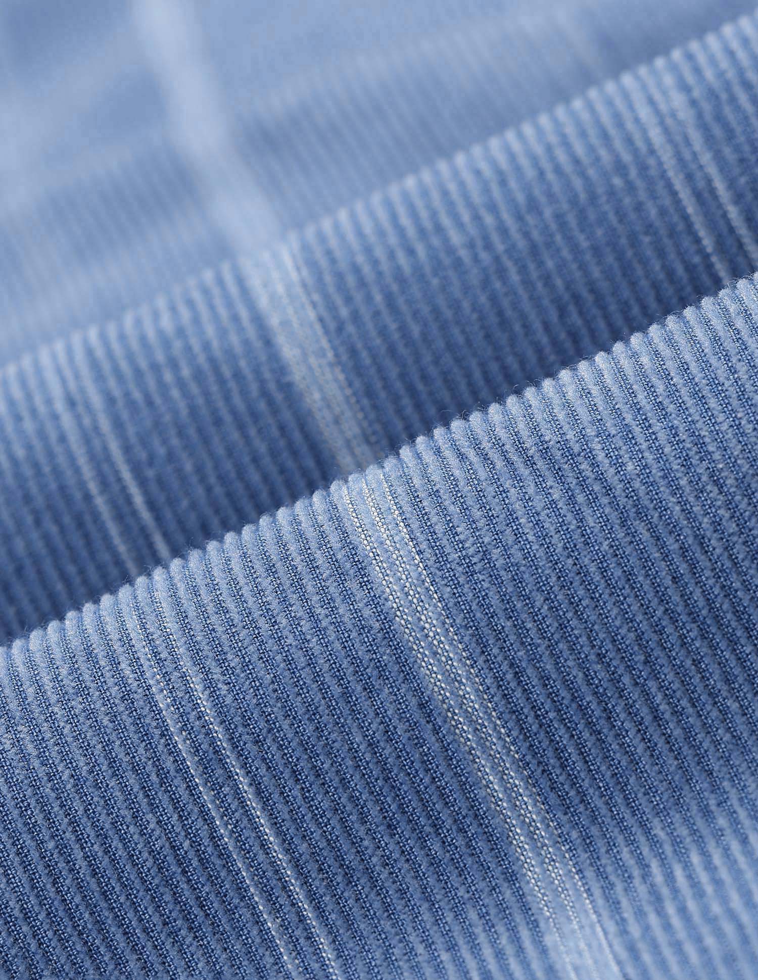 Pure Cotton Slim Fit Shirt Indigo - U.S. POLO ASSN. | Large