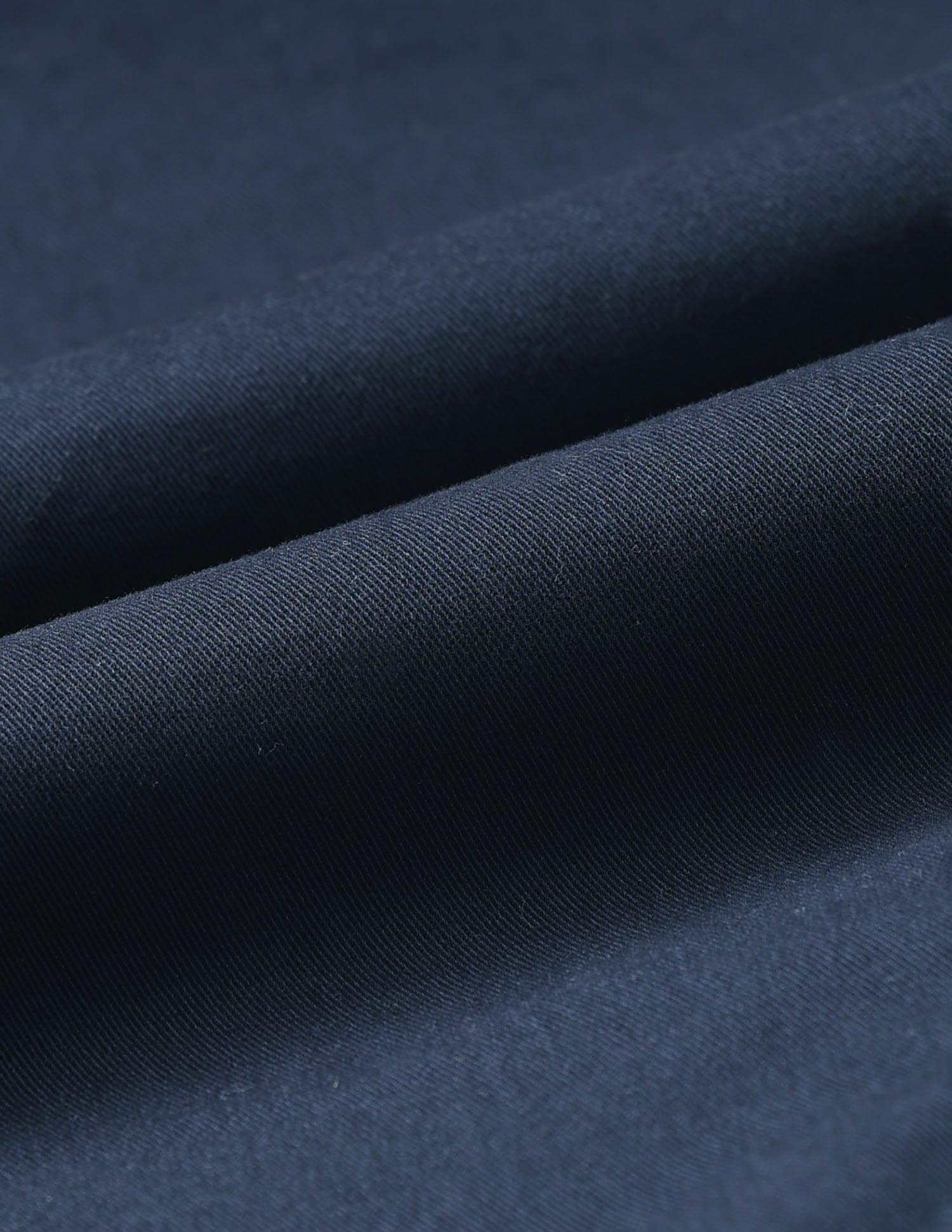 Twill Austin Trim Regular Fit Trousers Navy - U.S. POLO ASSN. | Large