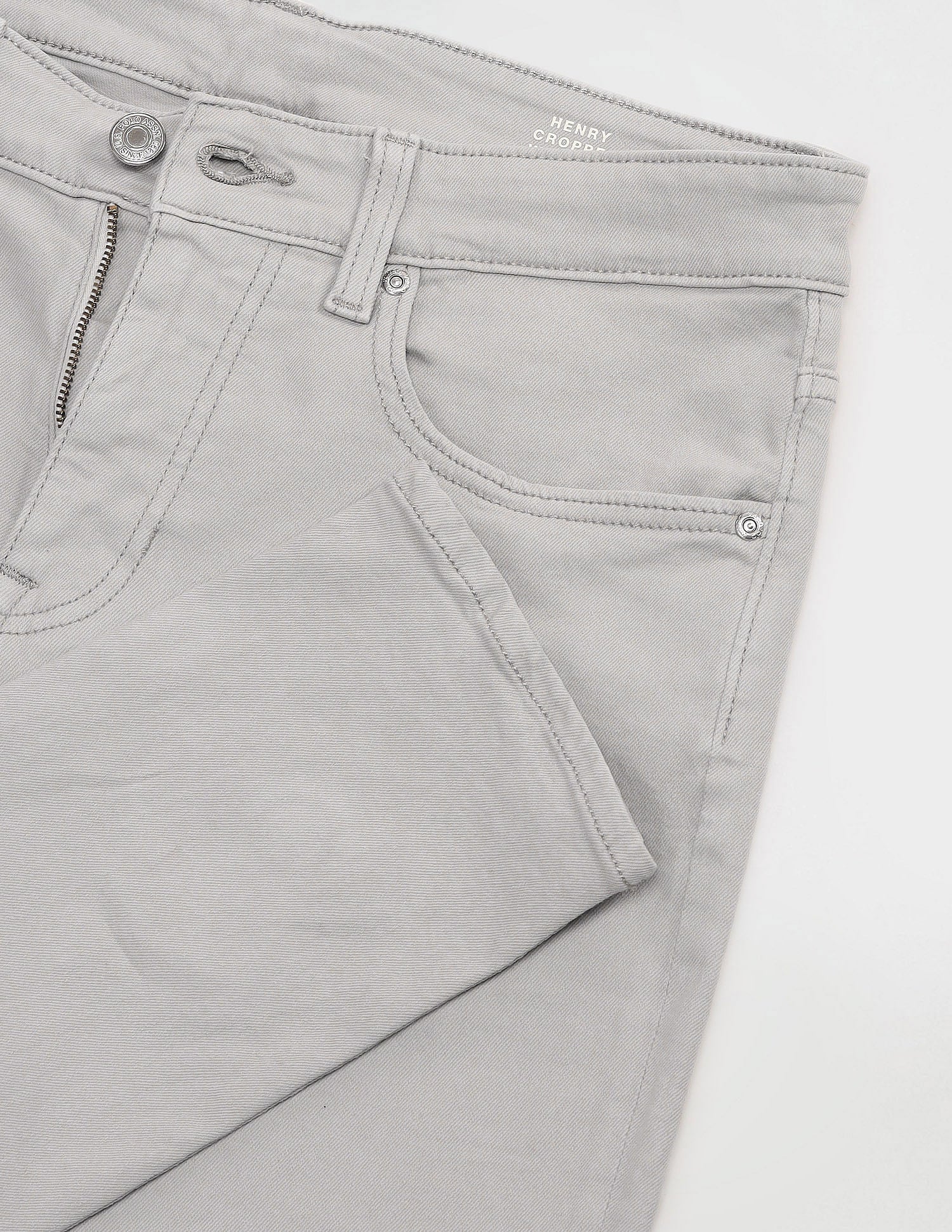 Henry Cropped Fit Jeans Grey - U.S. POLO ASSN. | Large