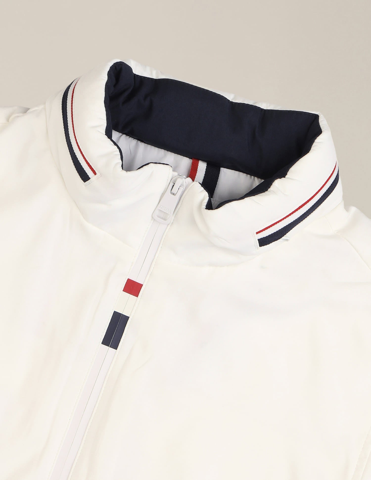 Detachable Hood Packable Jacket White - U.S. Polo Assn. India | Large