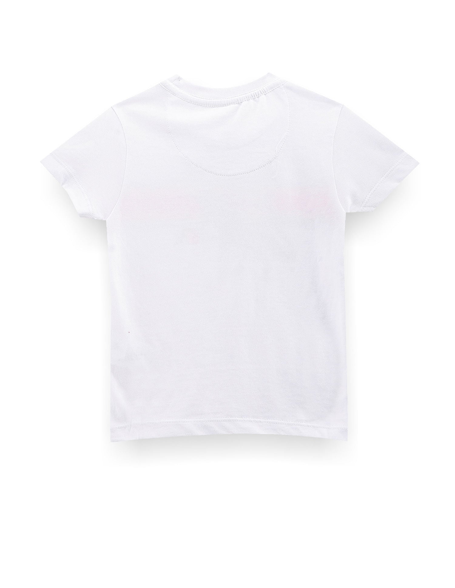 Boys Graphic Print Cotton T-Shirt White - U.S. POLO ASSN. | Large