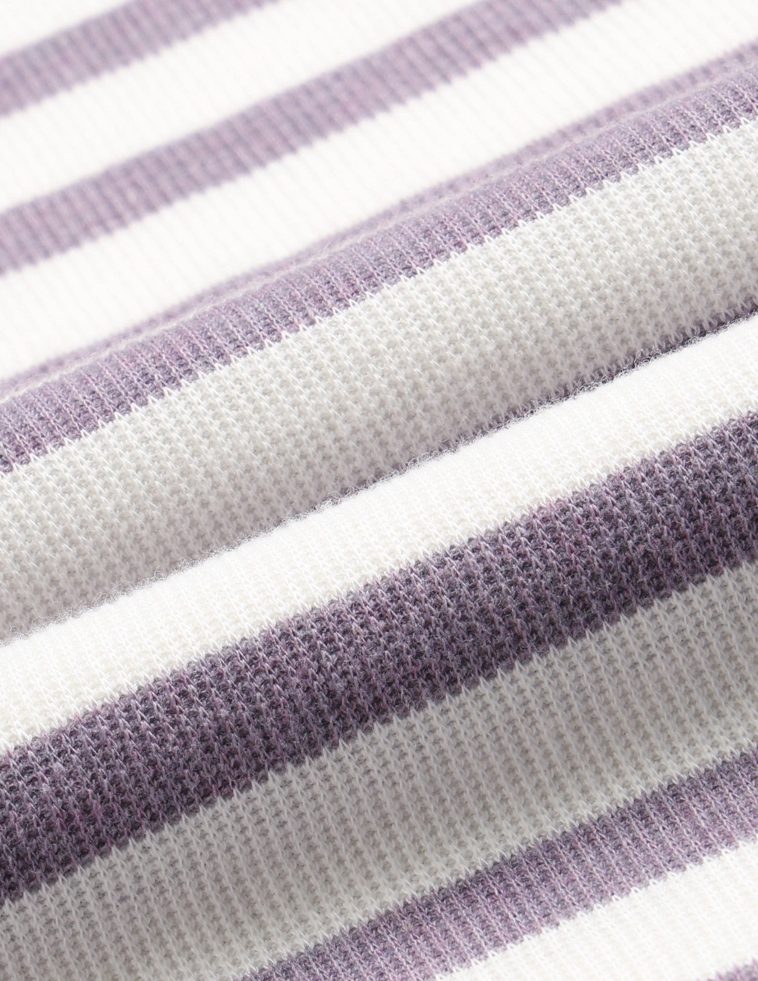 Horizontal Striped Slim Fit T-Shirt Lavender - U.S. Polo Assn. India | Large