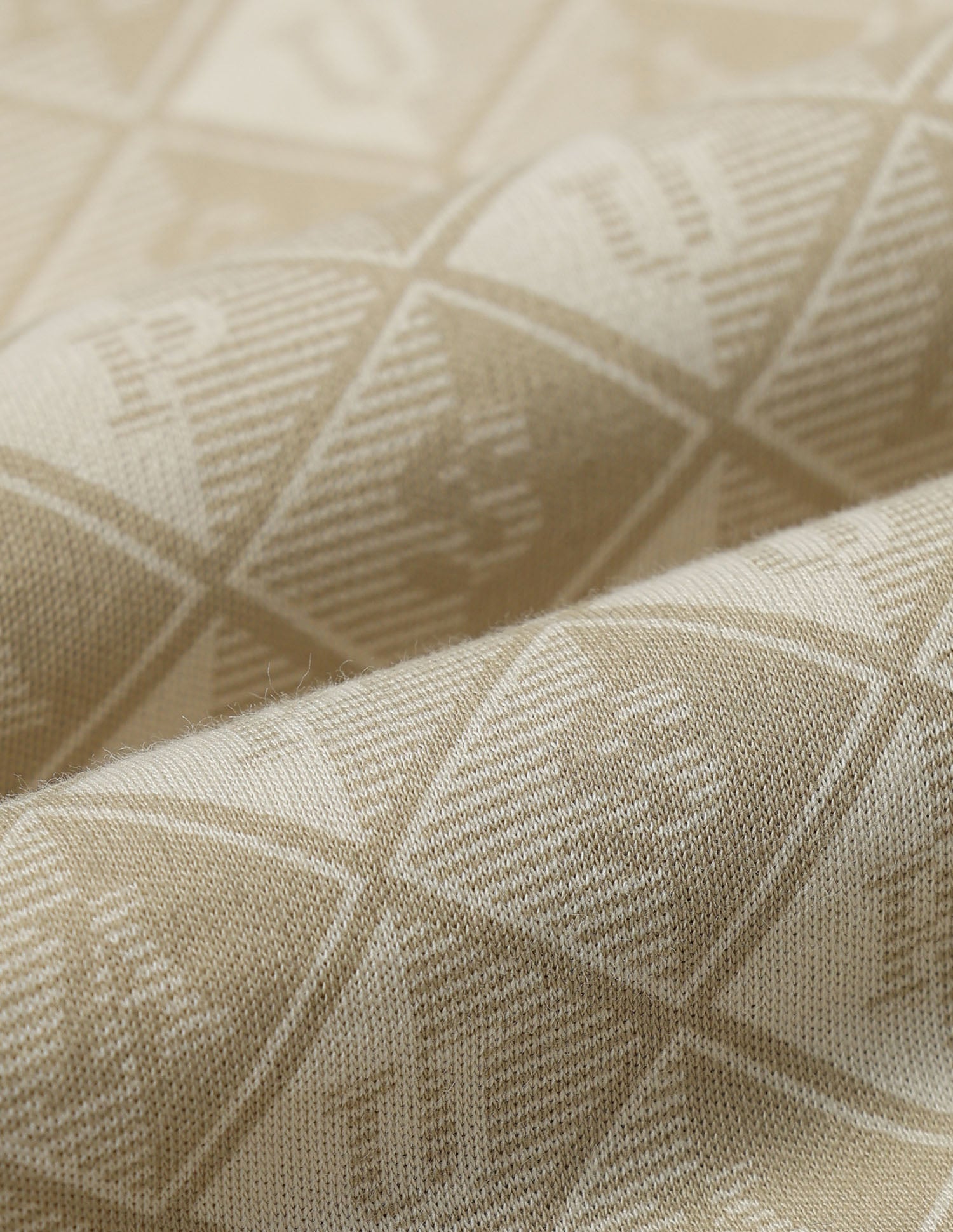 All-Over Printed Regular Fit Polo Shirt Off White - U.S. POLO ASSN. | Large