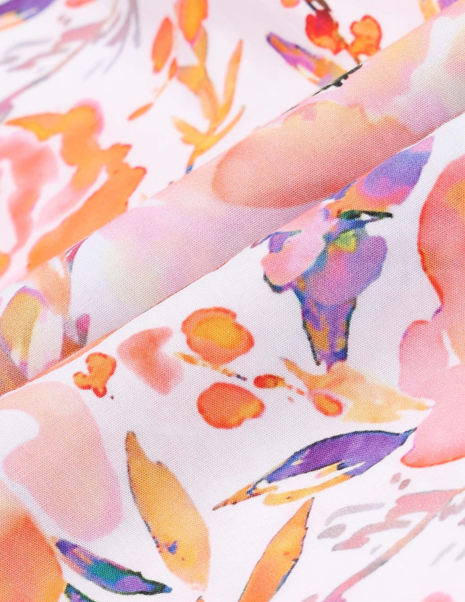 Relaxed Fit Floral Printed Shirt Multi-colour - U.S. POLO ASSN. | Large