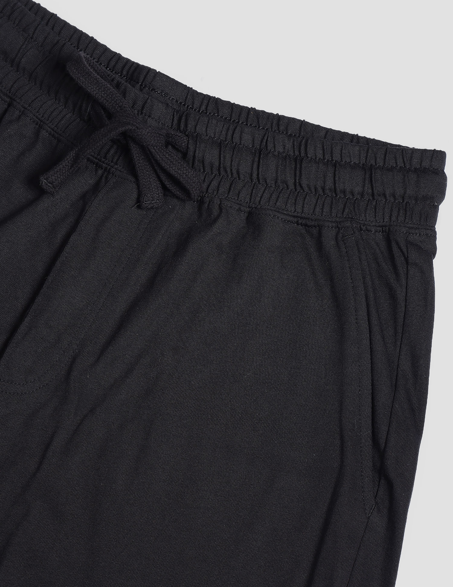 Solid Logo IYBF Knit Shorts - Pack Of 1 Black - U.S. POLO ASSN. | Large