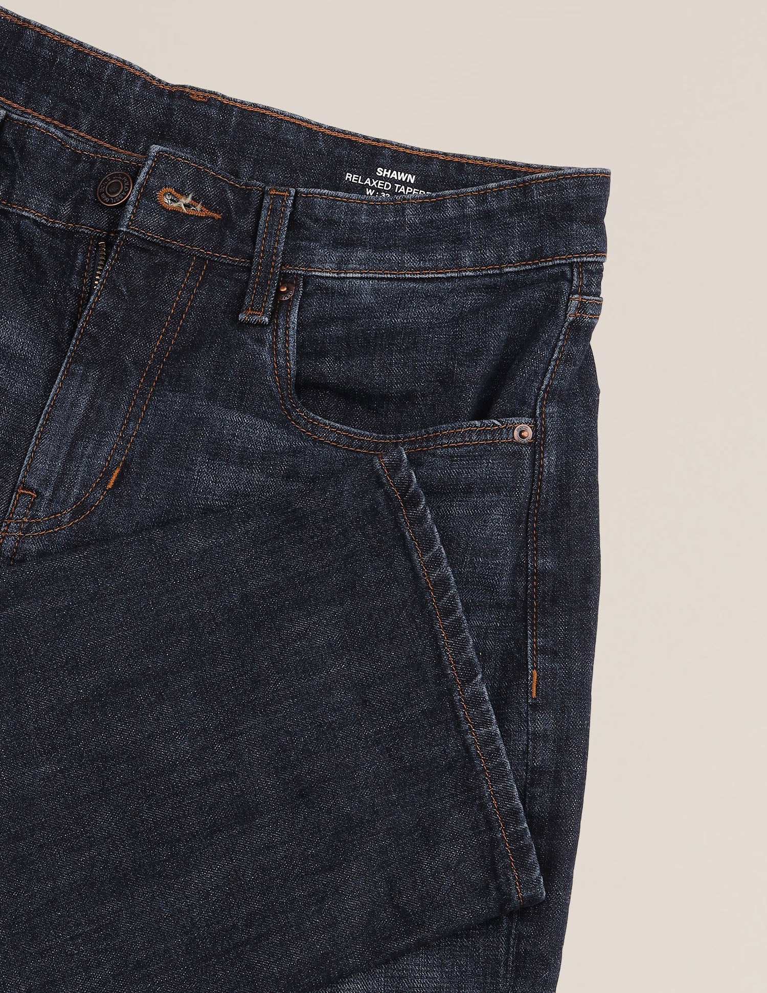 Shawn Relaxed Fit Blue Jeans Dark Blue - U.S. Polo Assn. India | Large
