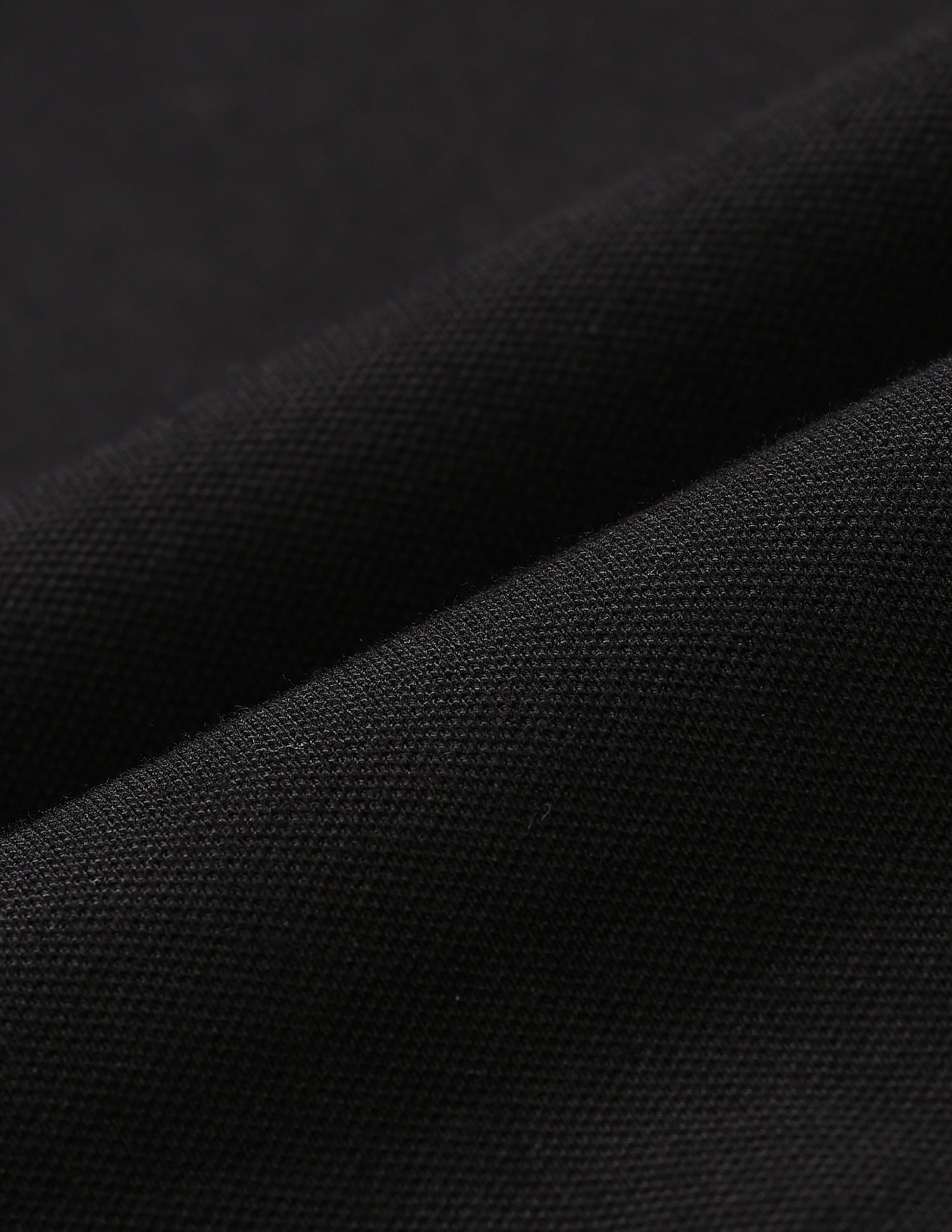 Contrast Collar Cotton Polo Shirt Black - U.S. POLO ASSN. | Large