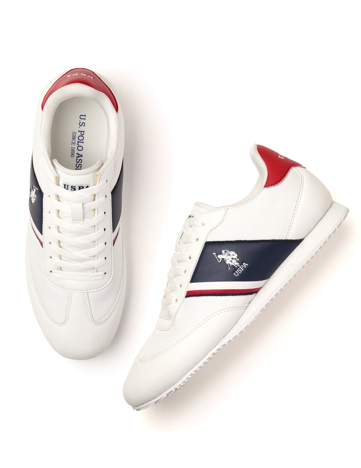 Men Adler 4.0 Sneakers Off White - U.S. POLO ASSN. | Large