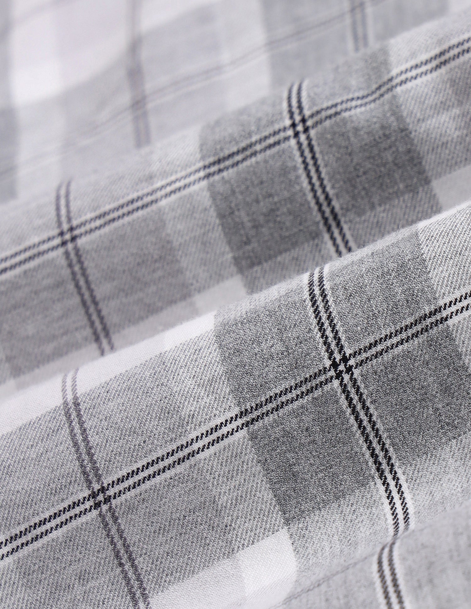 Tartan Checked Tailored Fit Shirt Grey - U.S. Polo Assn. India | Large