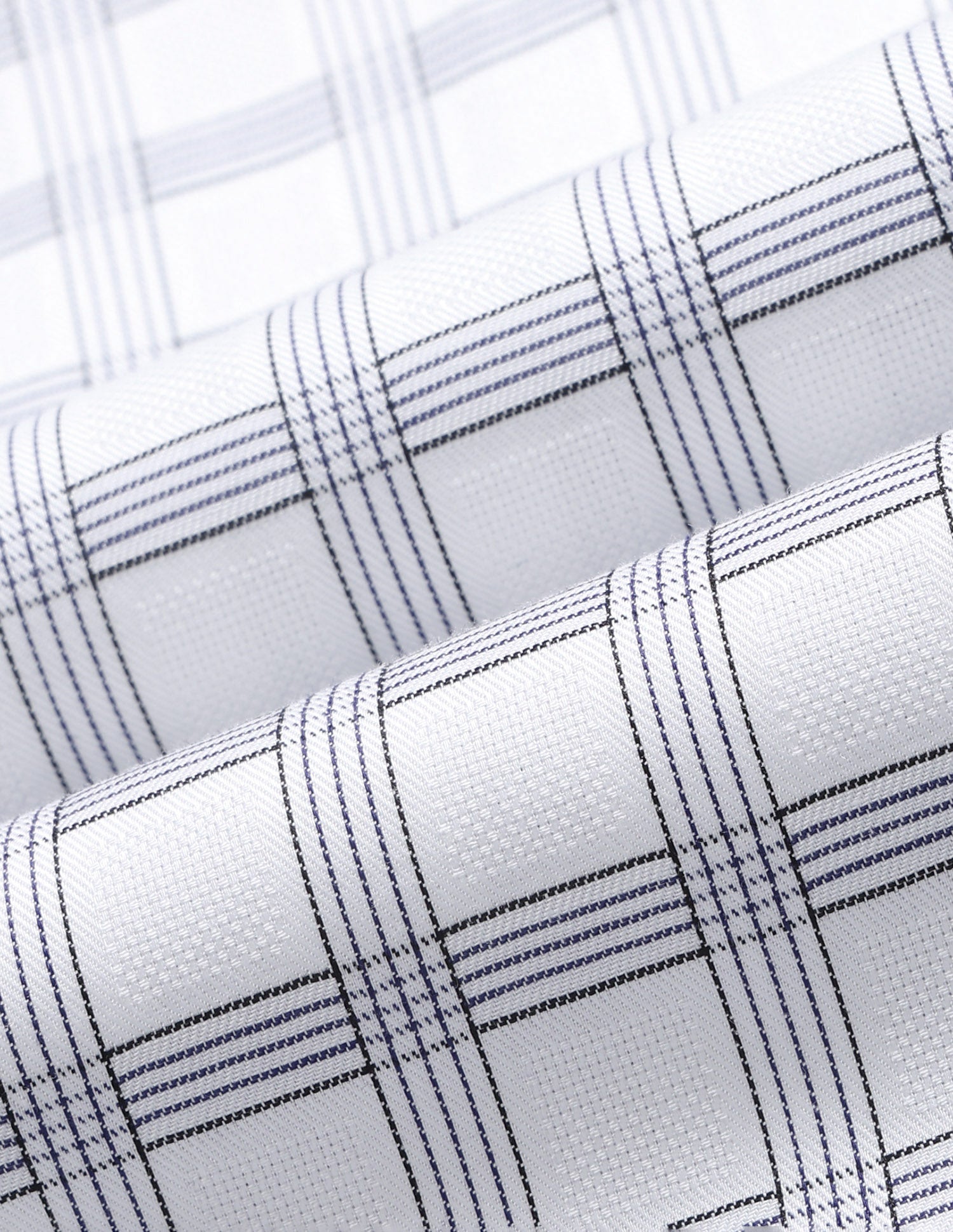 Grid Tattersall Checked Twill Shirt White - U.S. Polo Assn. India | Large